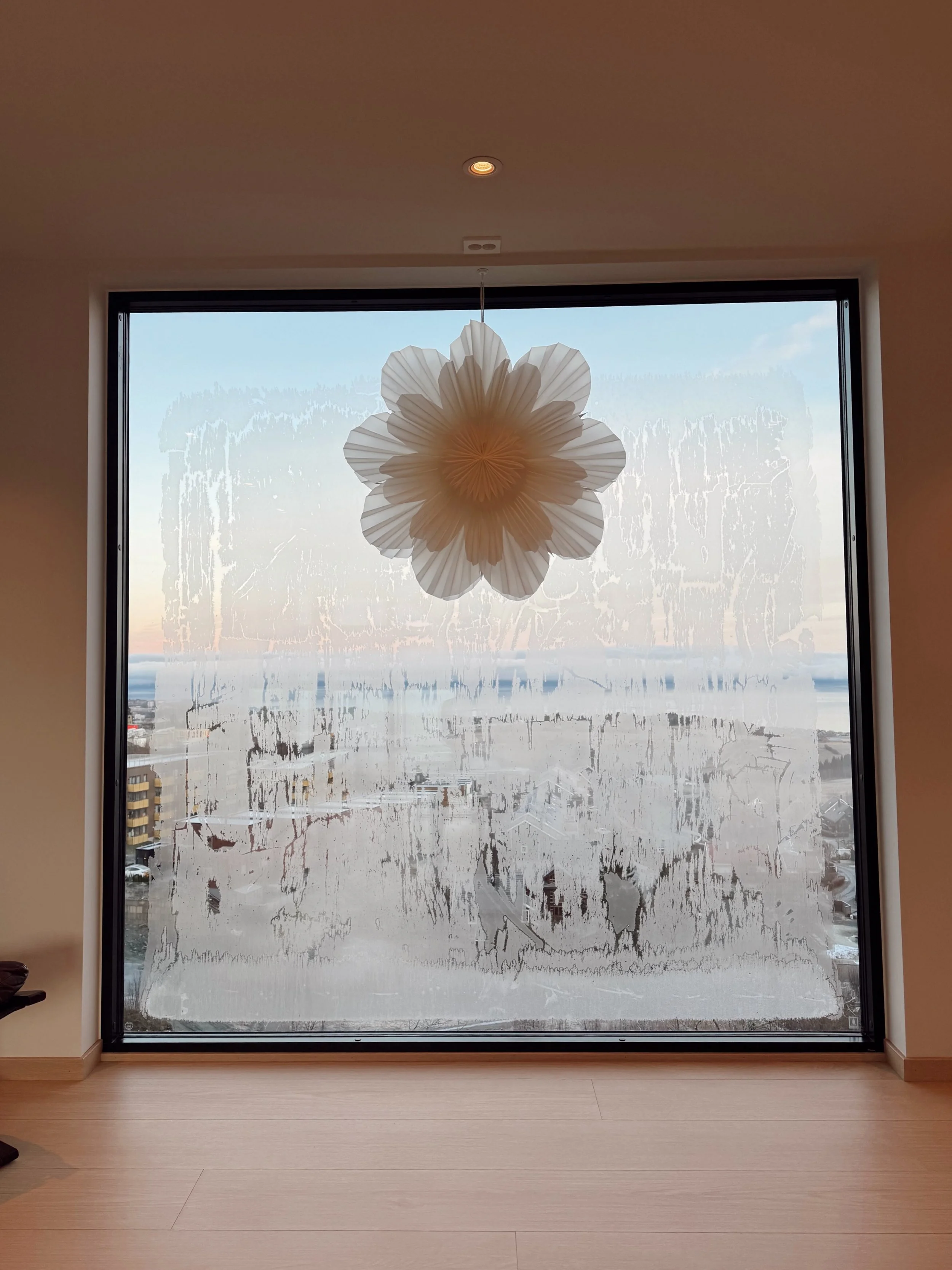 Mimrer tilbake til desember i fjor da vi tok over huset og vinteren virkelig herjet der ute med is og sn&oslash;❄️🌙☕️

N&aring; har vi krysset midten av oktober og vinterfrosten snuser p&aring; landskapet utenfor igjen. F&oslash;ler meg ikke helt kl