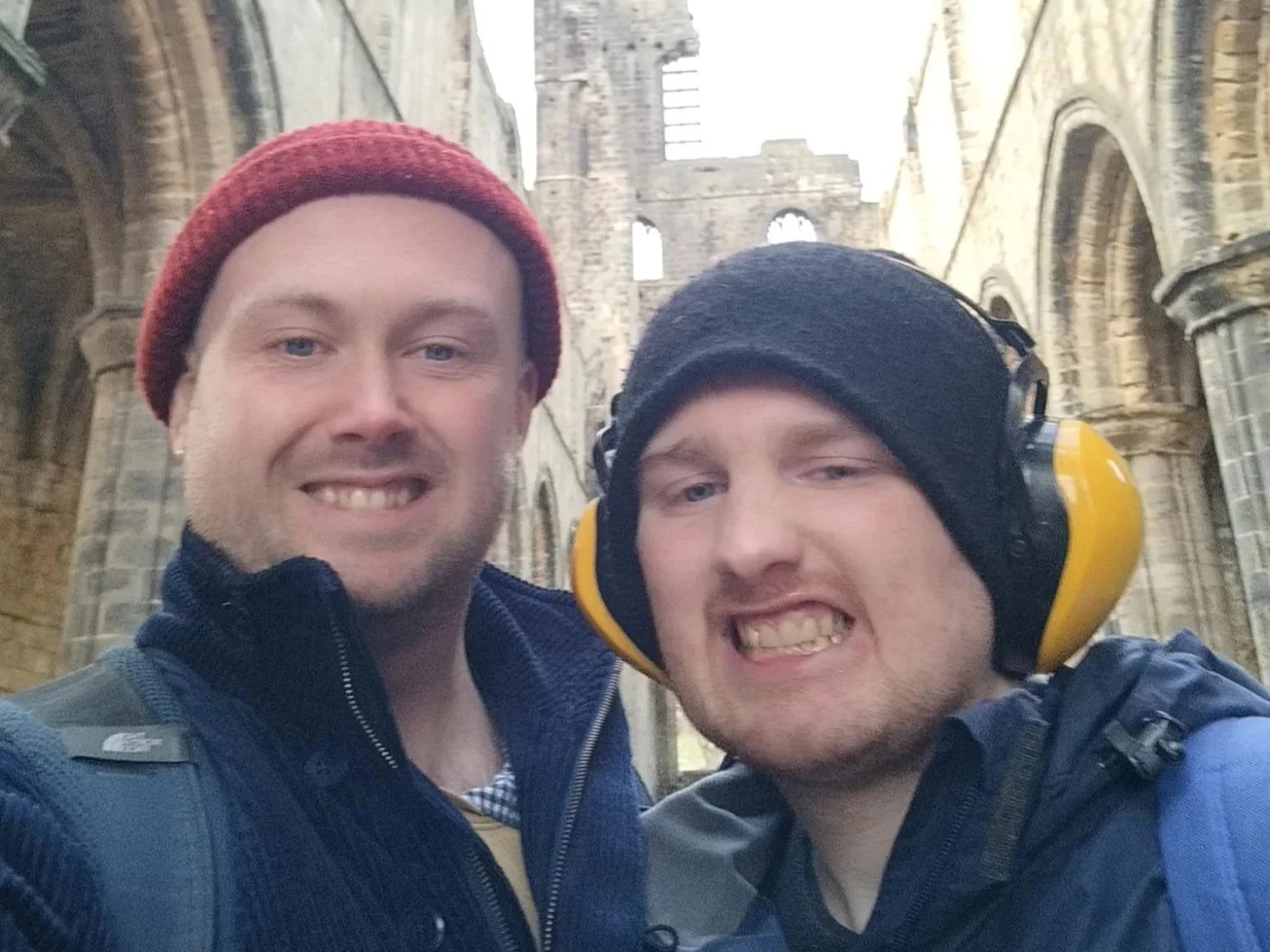 Go-karting, Christmas eve and Kirkstall Abbey.