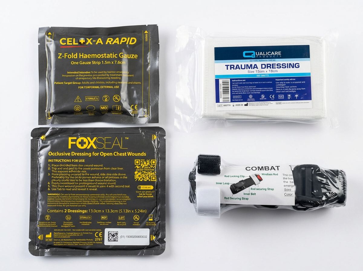 FREC3 Expedition First Responder Kit Trauma Contents