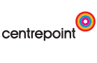 Centrepoint logo with colorful target symbol