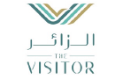 The Visitor logo with Arabic and English text