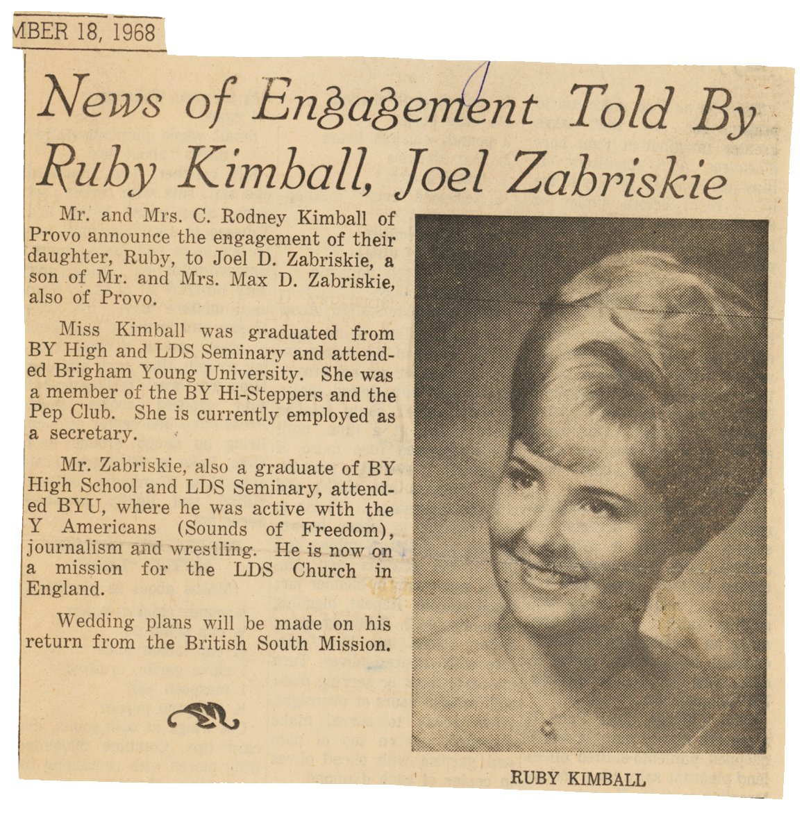 A Story of Faith from Mom’s Book: “We Are Getting Married Today”