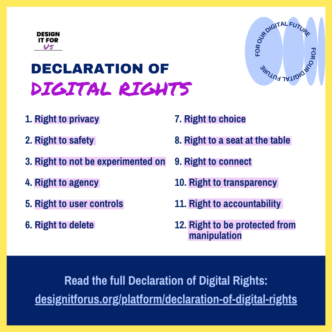 #GoodforMEdia supports the Declaration of Digital Rights — GoodforMEdia