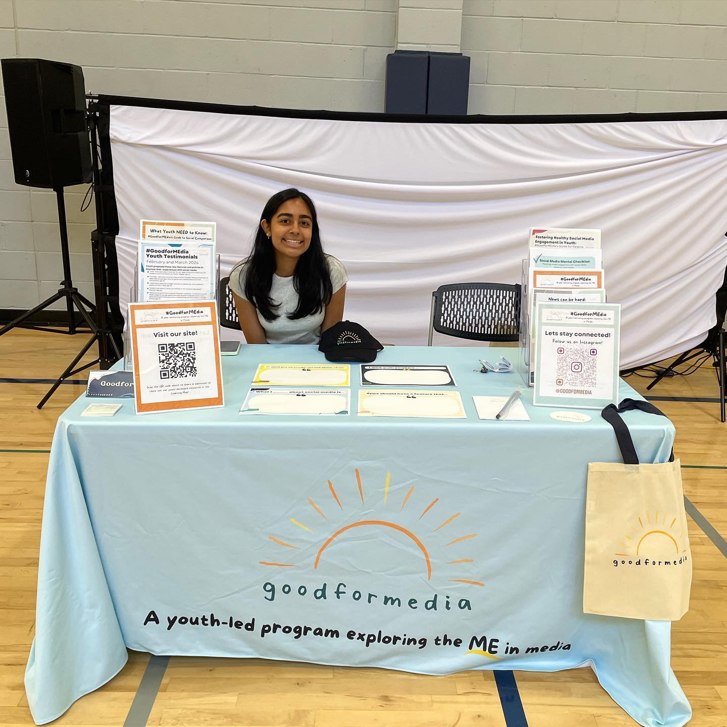 Our team member Naiya represented GFM a couple of weeks ago at the @sancarlosyouthcenter Teen Wellness Retreat, and it was SO much fun. Our workshop had a variety of participants with so much wisdom to share around their experiences navigating the te