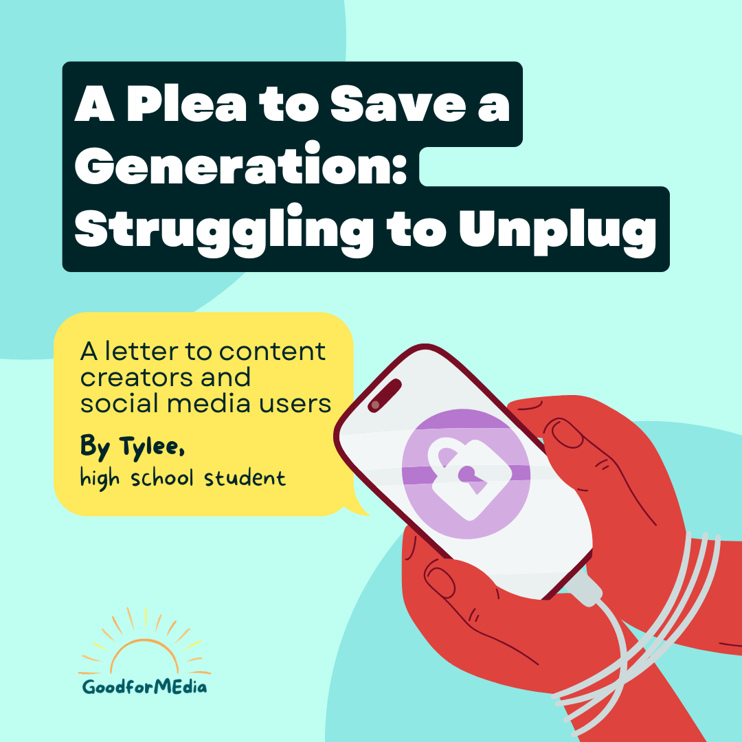 A Plea to Save a Generation: Struggling to Unplug