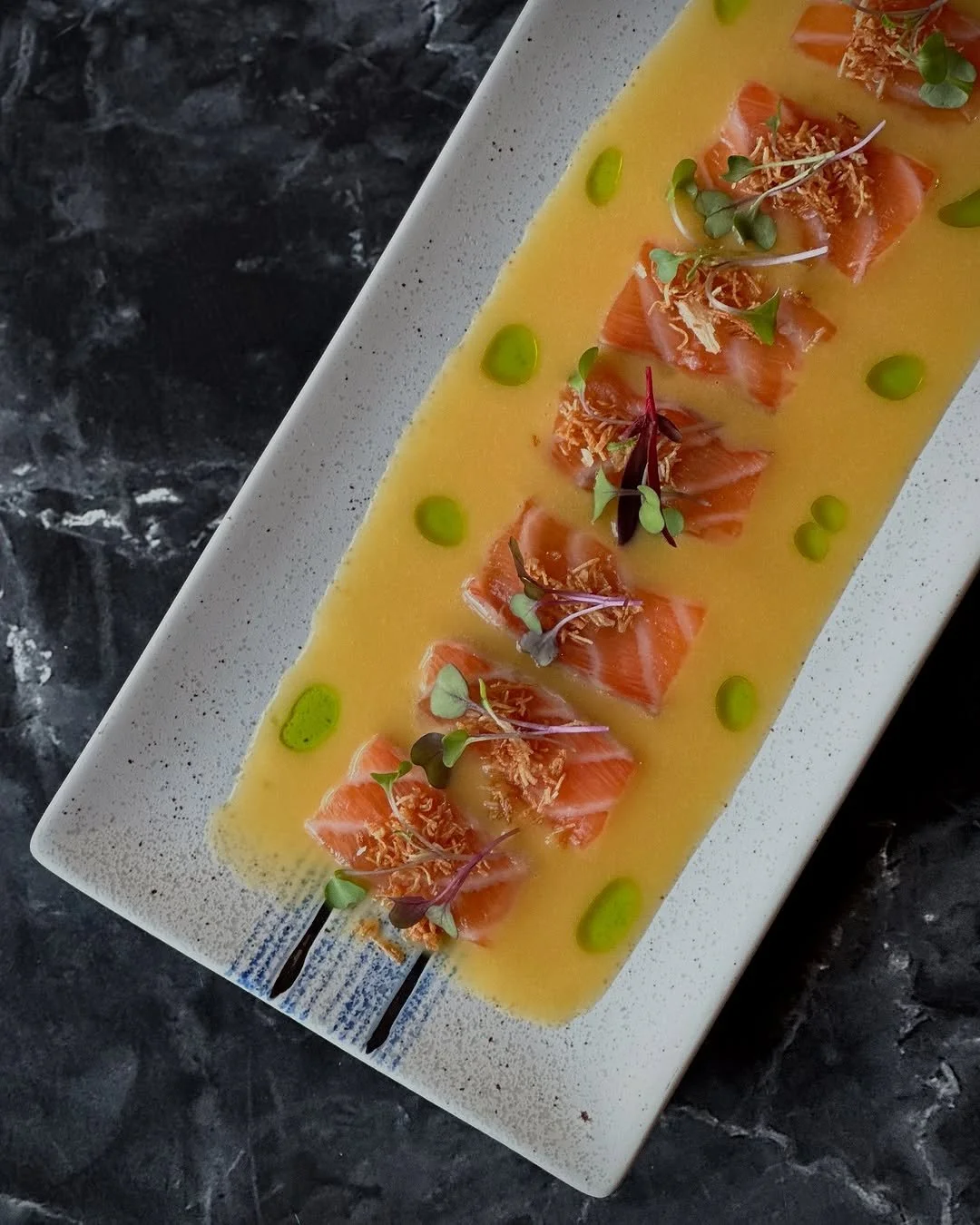 Salmon Crudo