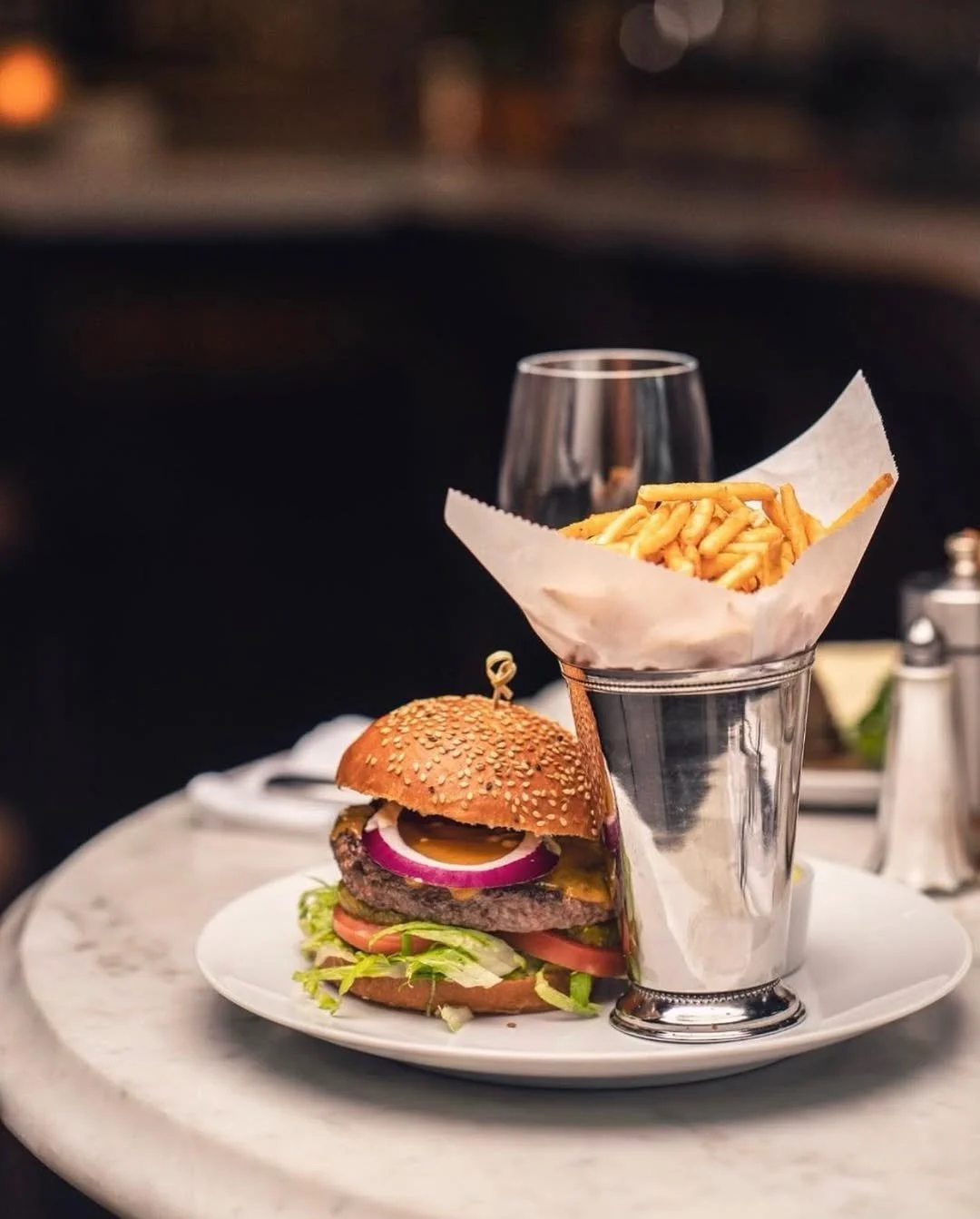 Best Cheeseburger in Montclair NJ at Halcyon Montclair