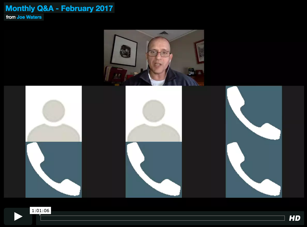 Monthly Q&A - February 2017