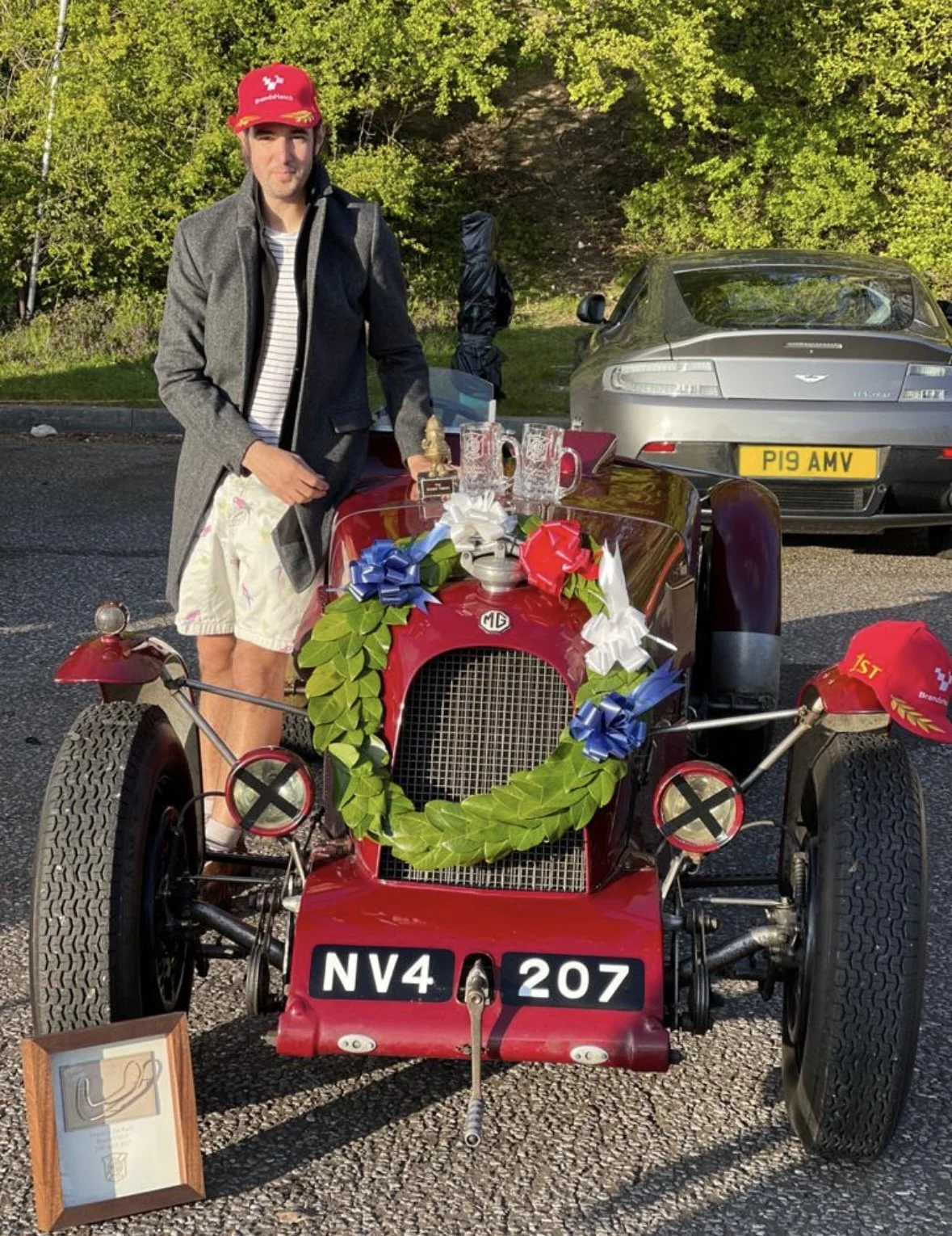 Shorts after racing at Brands Hatch 2021