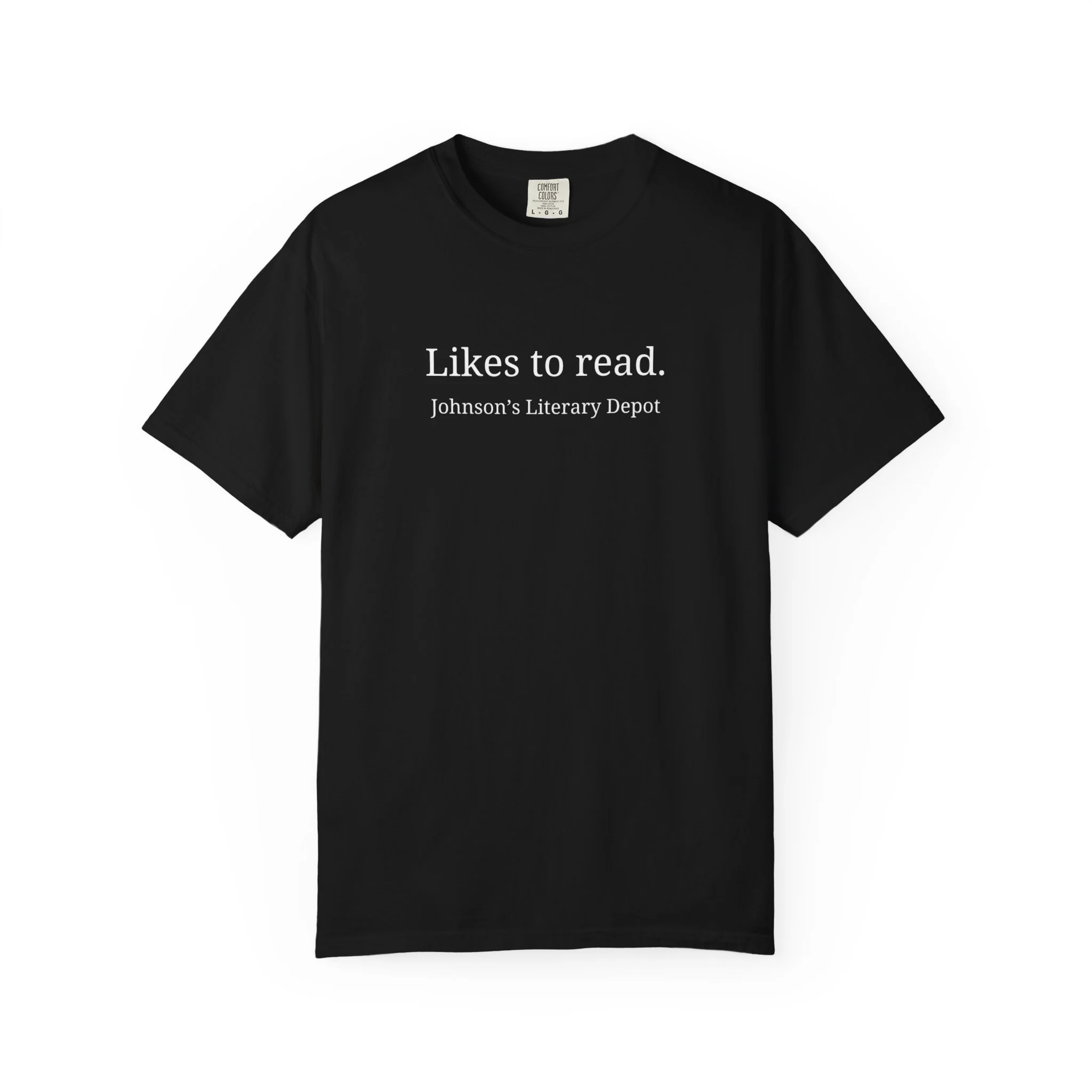Likes to Read Unisex T-shirt (Comfort Colors)