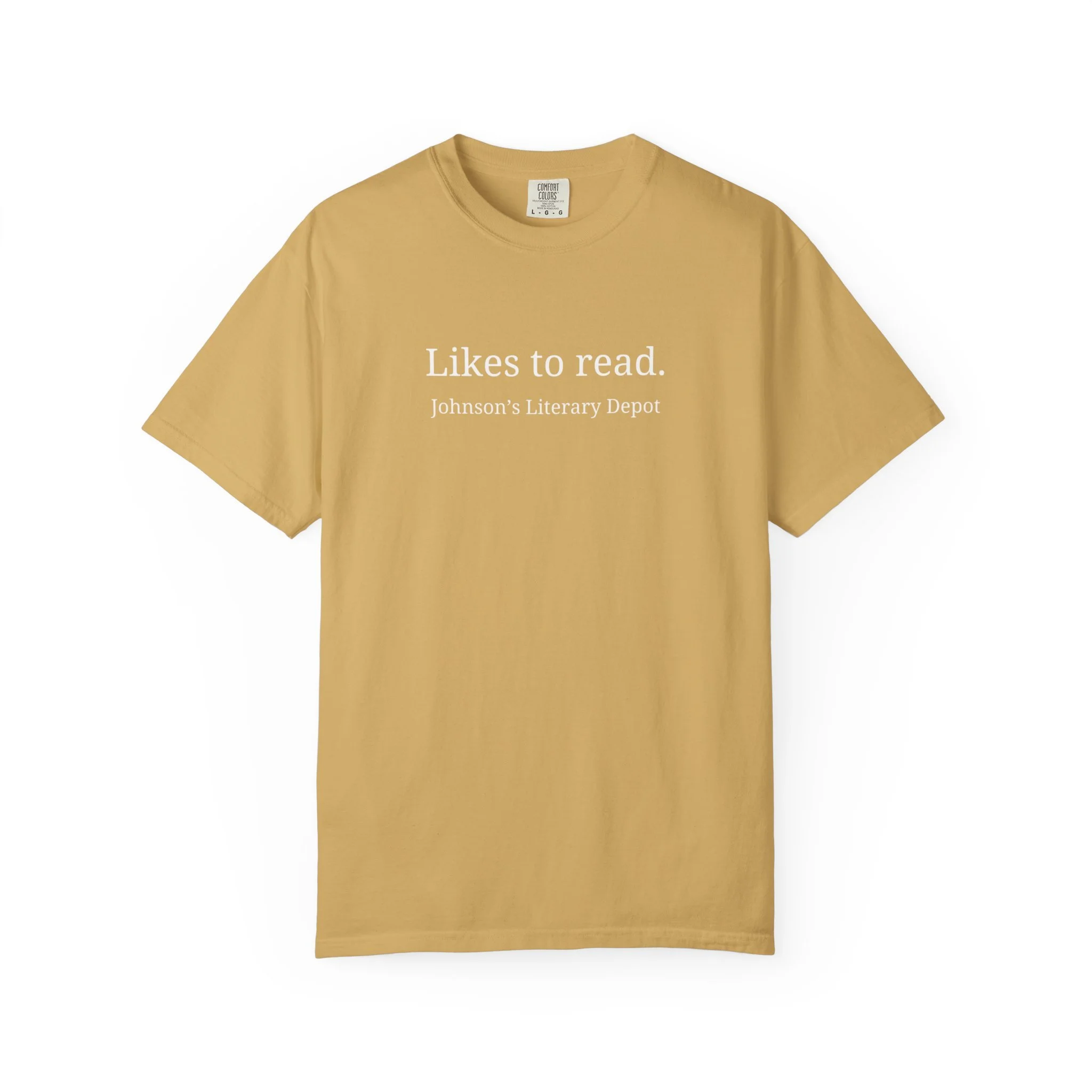 Likes to Read Unisex T-shirt (Comfort Colors)