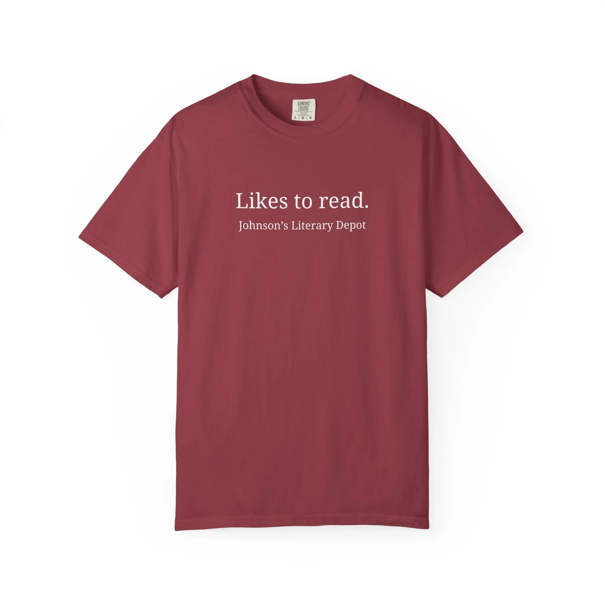 Likes to Read Unisex T-shirt (Comfort Colors)