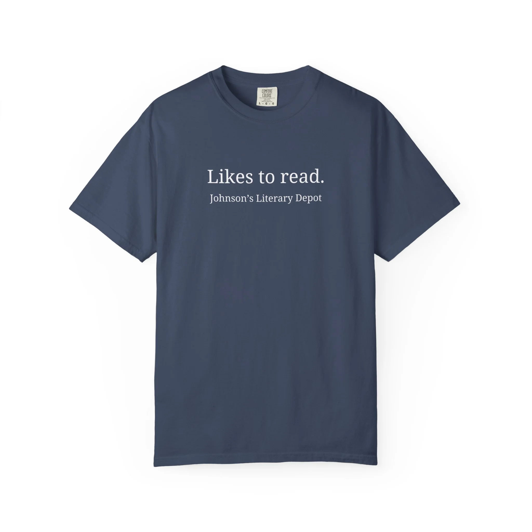 Likes to Read Unisex T-shirt (Comfort Colors)