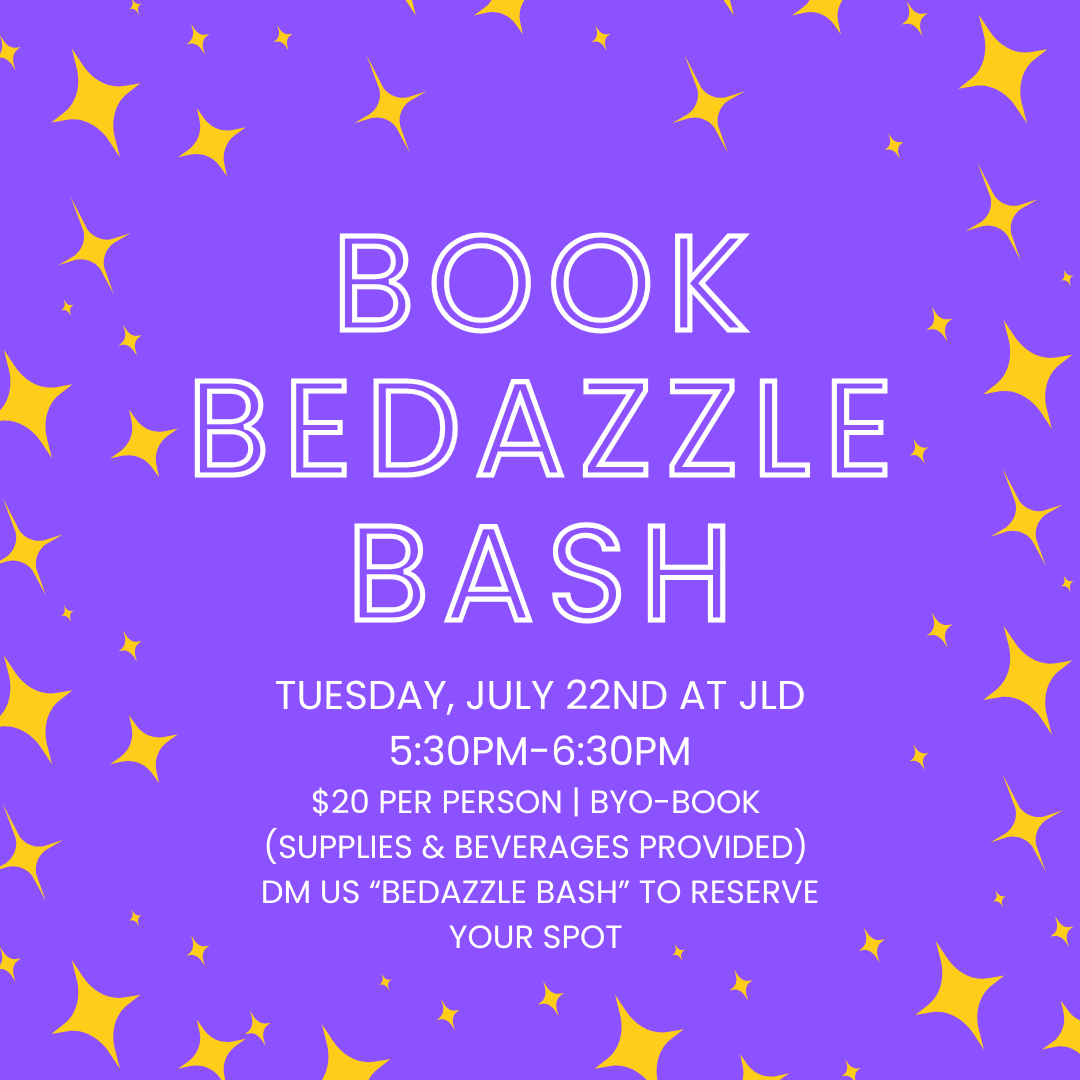 Book Bedazzle Bash