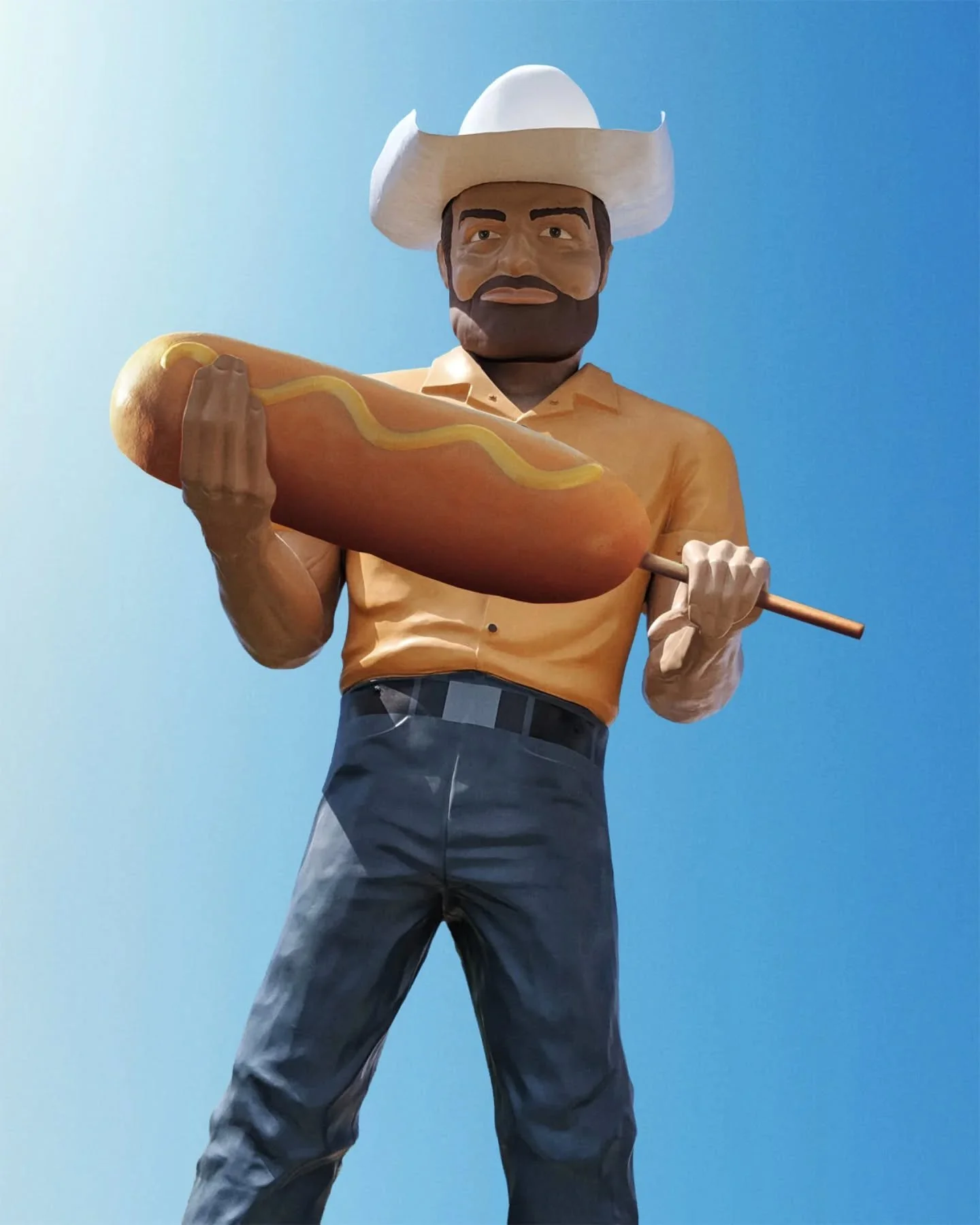 Big Josh likes big corn dogs.

👉🏻 Tag a friend in the comments, share, or repost if you like Big Josh!

@thestationjoshuatree #joshuatree

.
.
#corndog #corndogs #mufflerman #joshuatreecalifornia #MadeWithPhotoshop #roadsideamerica #mojavedesert #m