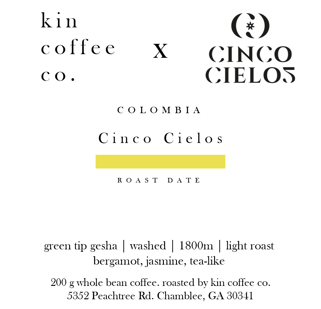 Colombia Gesha - Cinco Cielos