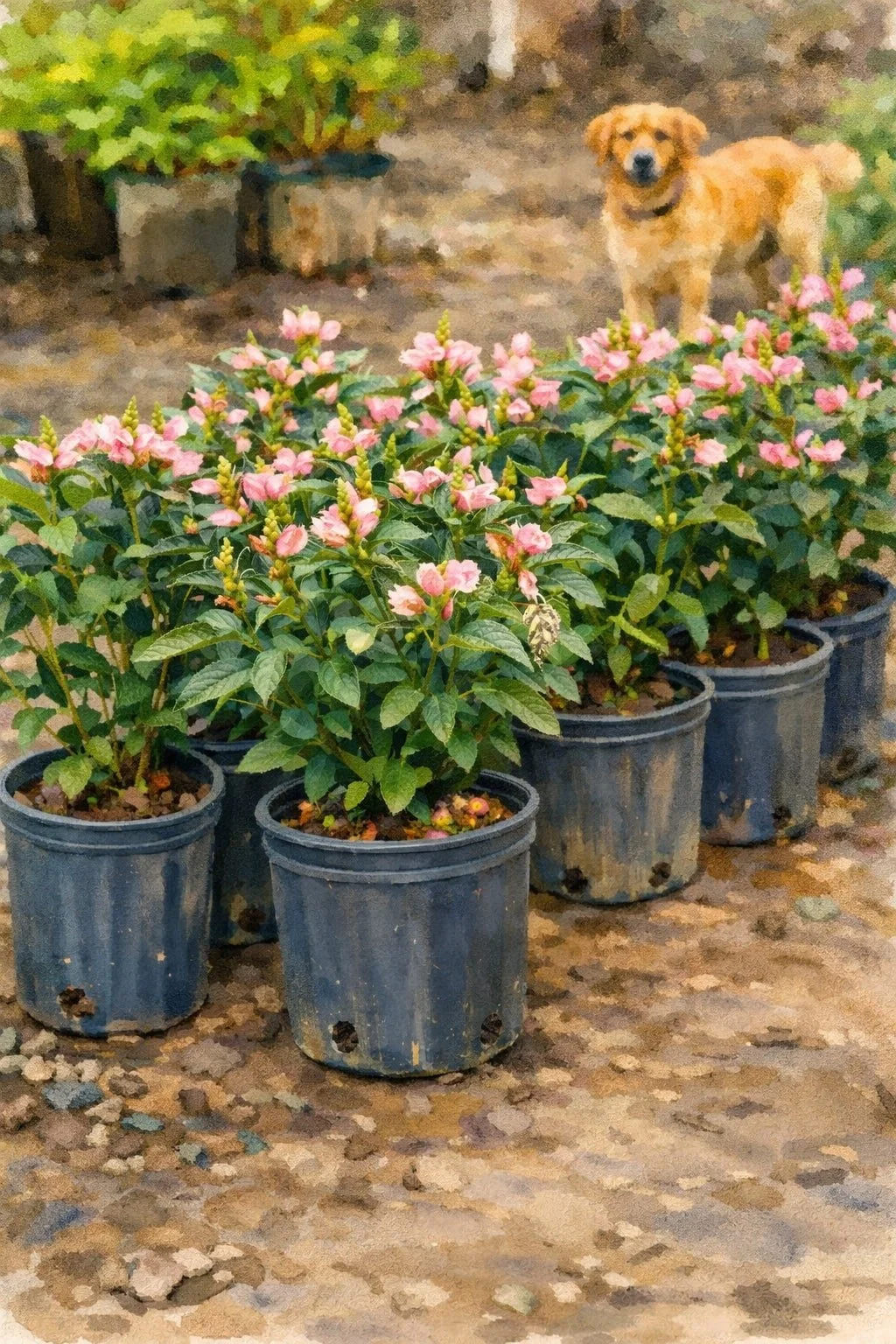 Turtlehead ''Tiny Tortuga'  | Chelone obliqua 1 gallon