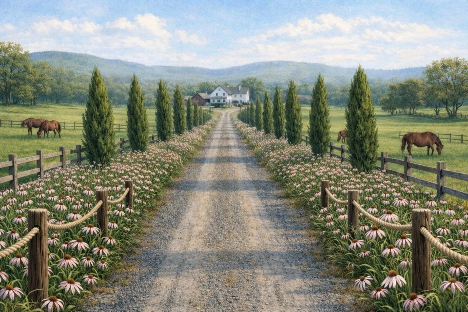 Driveway design Hudson Valley NY, Mackenzie Younger 