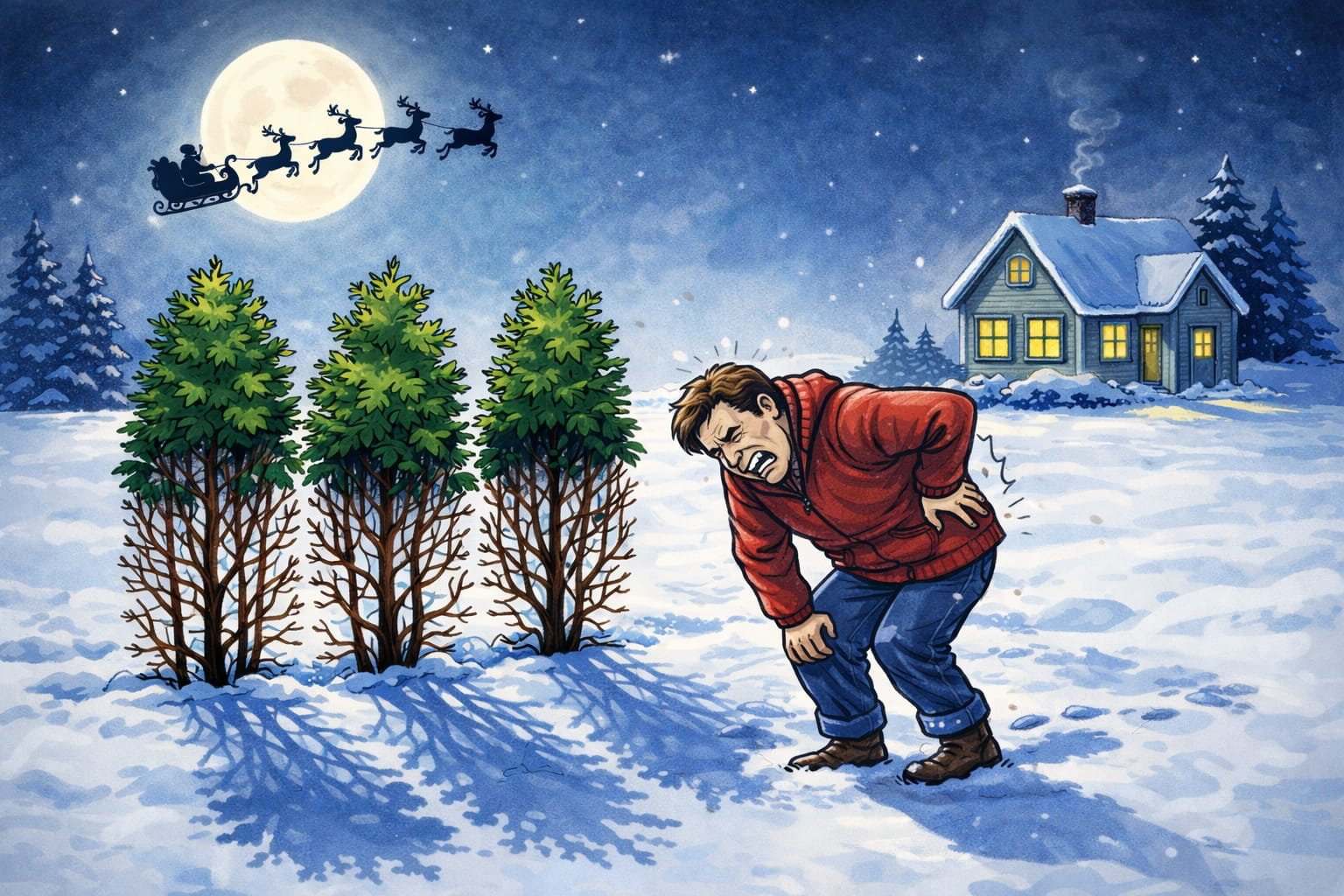 Did deer eat my Arborvitae?