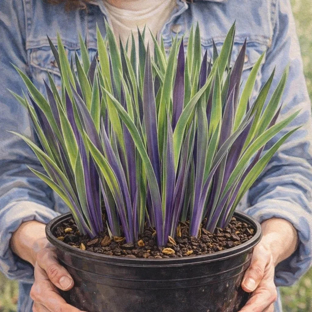 Blue Flag Iris 'Purple Flame'  | Iris versicolor 1 gallon