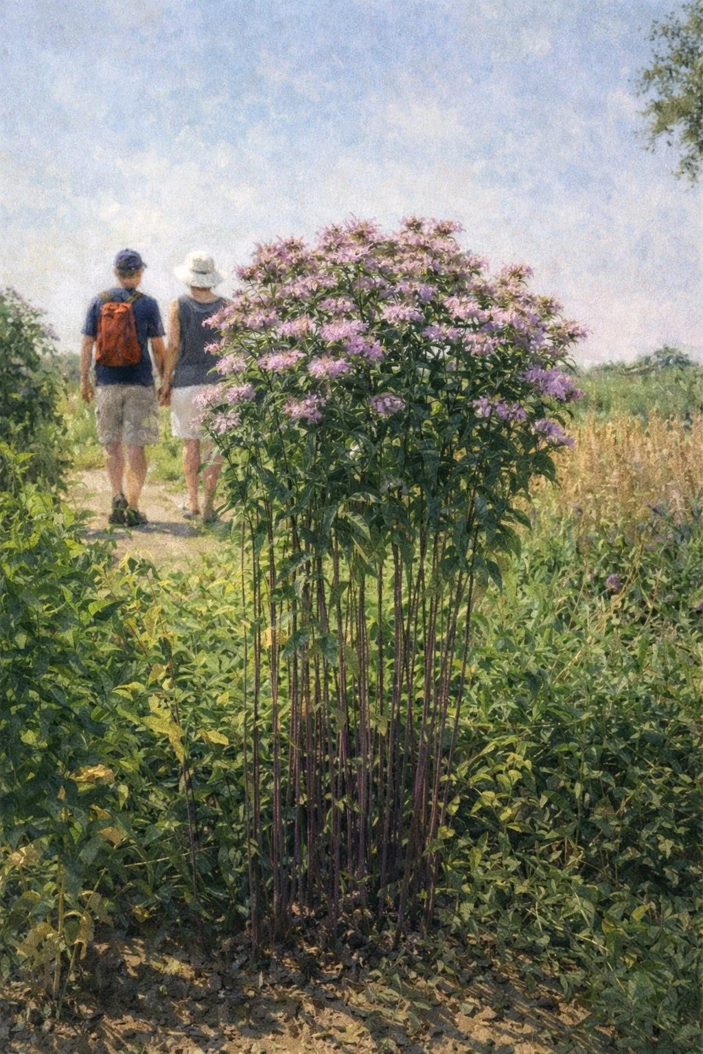 Common Bee Balm | Monarda fistulosa 1 gallon