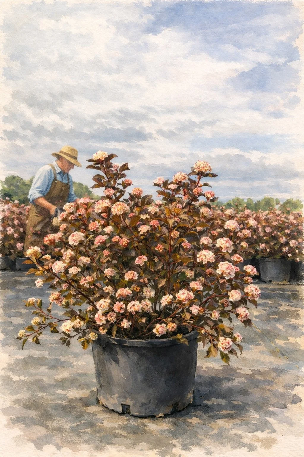 Ninebark 'Summer Wine' | Physocarpus opulifolius 3 gallon 30-36'' + tall