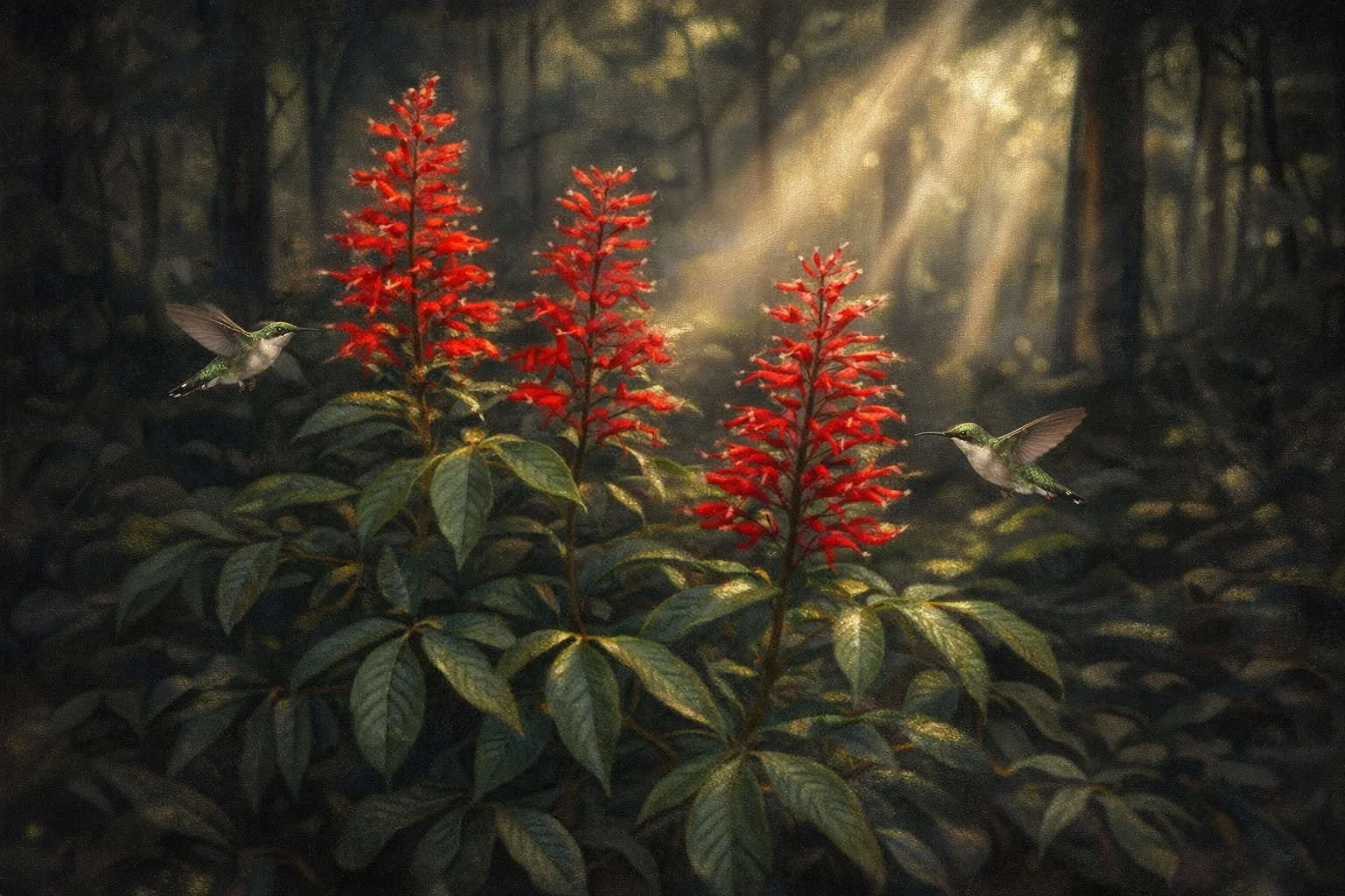 Red Buckeye | Aesculus pavia 20 gallon 3-4ft tall' multi-stem