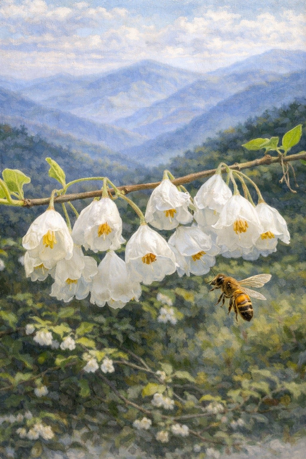 Carolina Silverbell | Halesia carolina 15 gallon 7-8ft tall