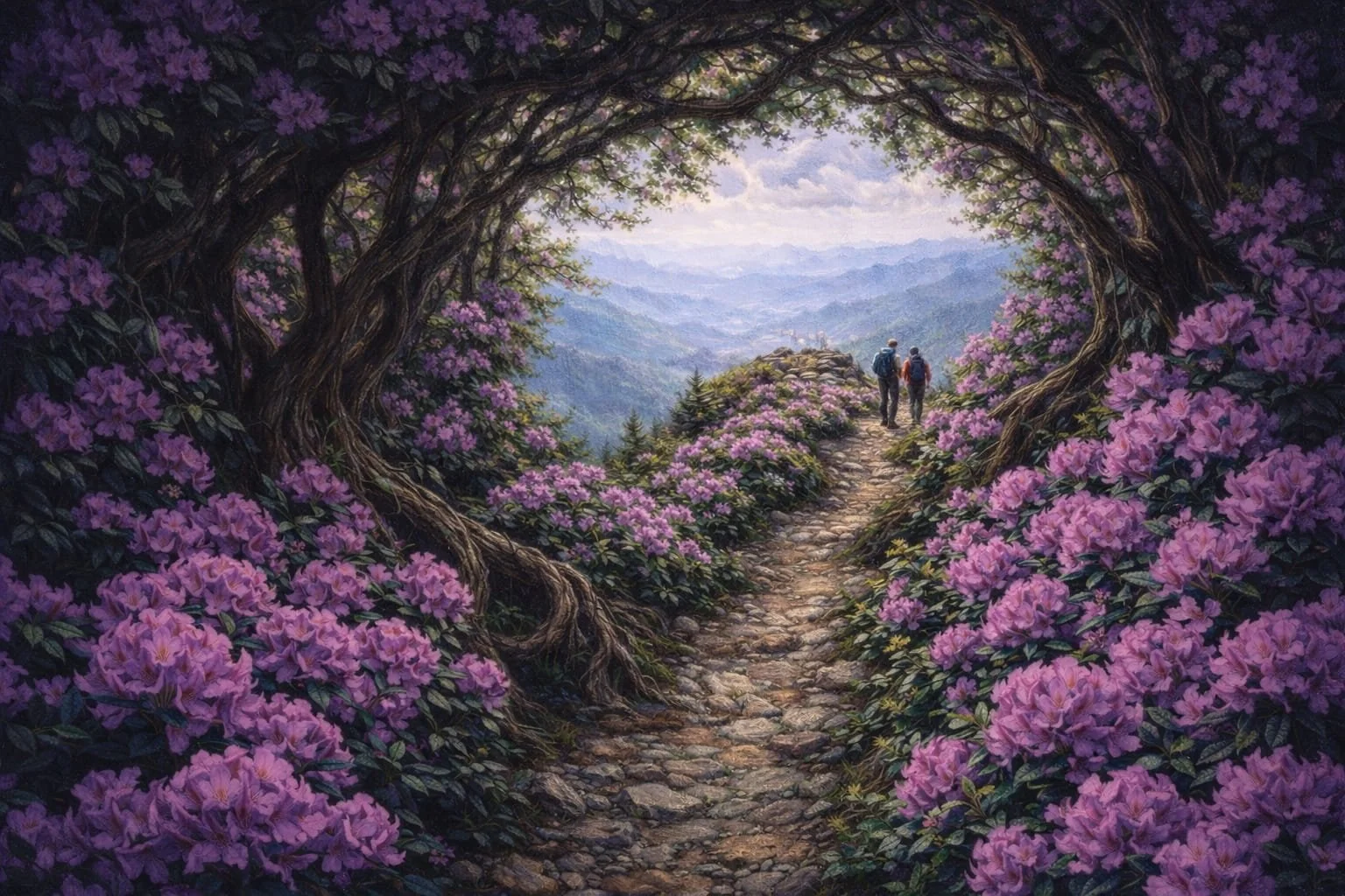 Rhododendron ‘Roseum Elegans’ | Rhododendron catawbiense 5 gallon 30'' + tall