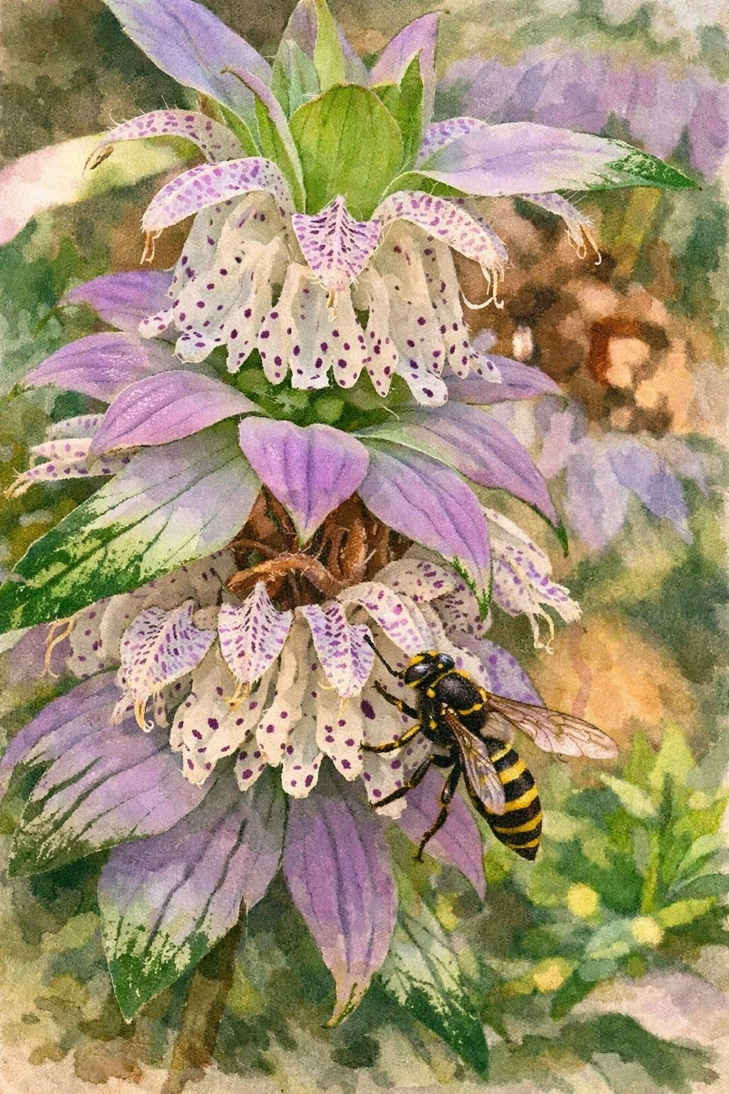 Spotted Bee Balm | Monarda punctata 1 gallon