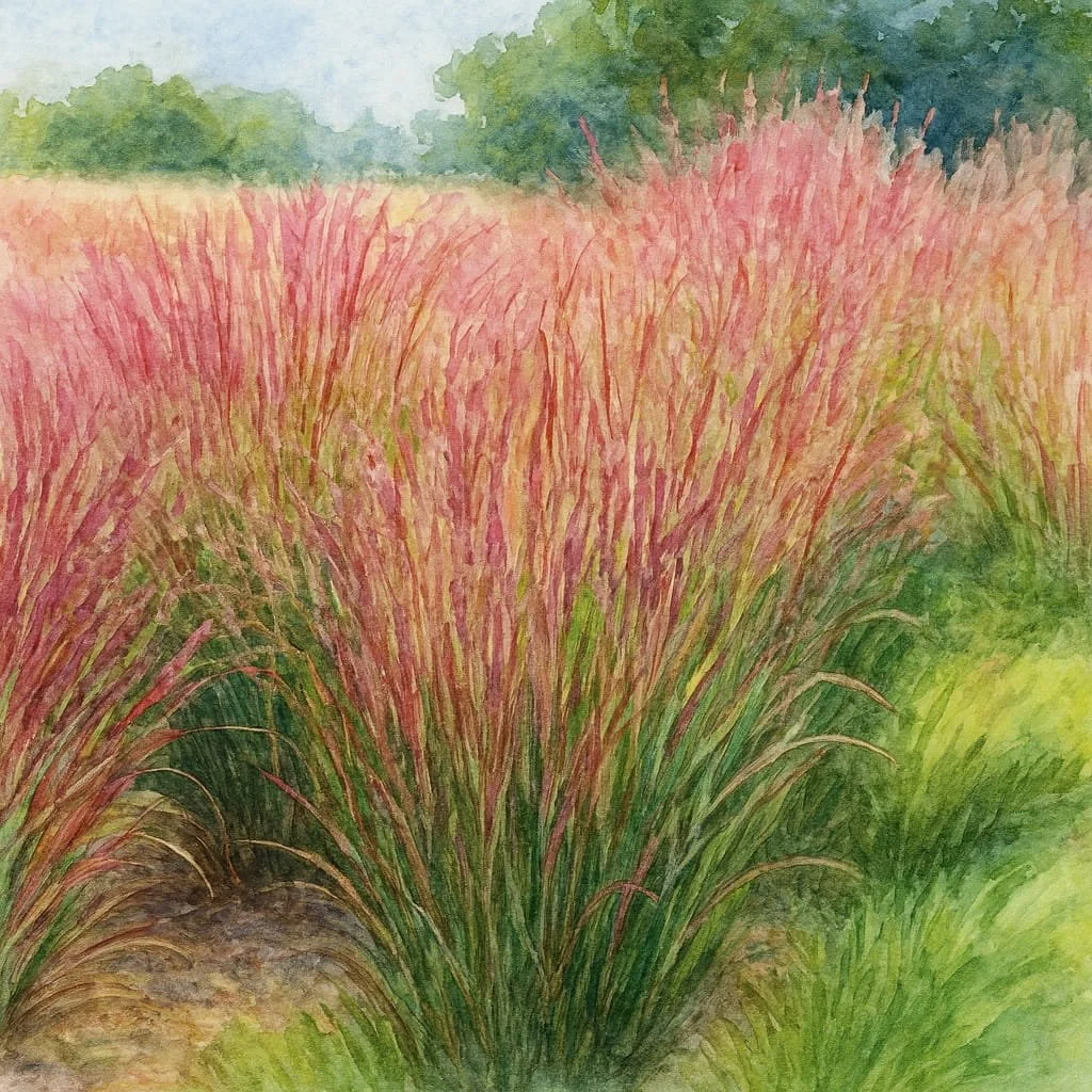 50 Switchgrass 'Shenandoah' | Panicum virgatum plugs