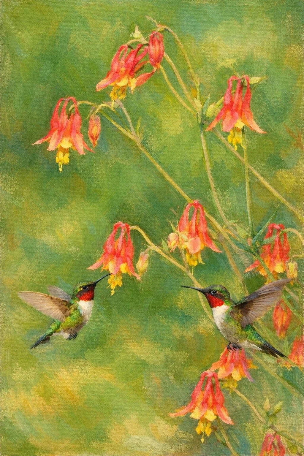 12 Columbine Package | Aquilegia canadensis ( 12 quart size plants)