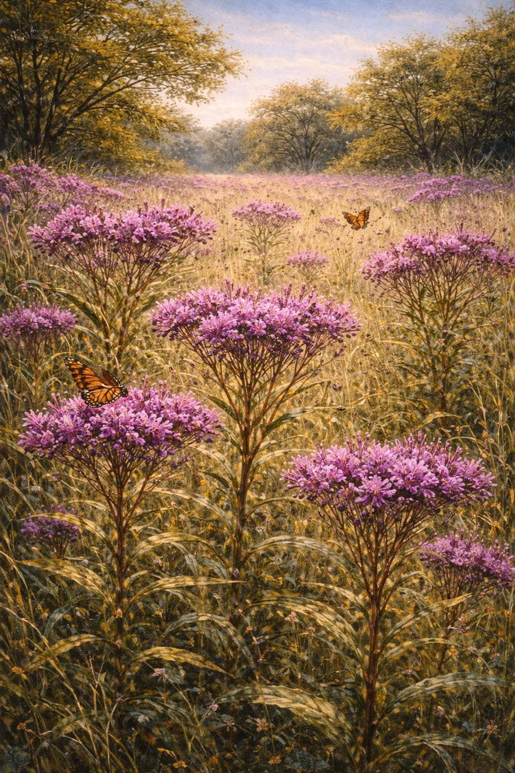 Broadleaf Ironweed | Vernonia glauca 2 gallon