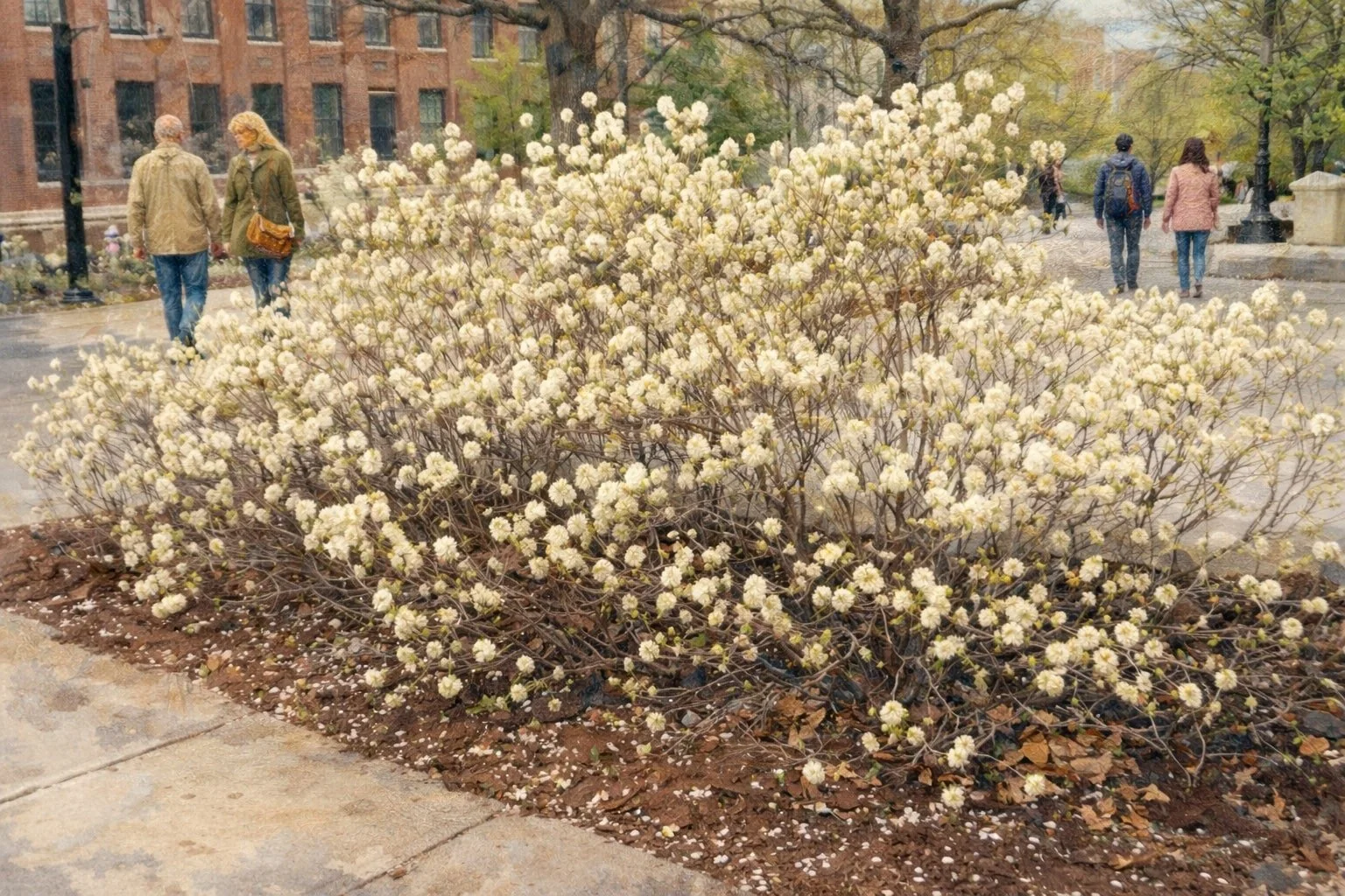 Fothergilla 'Mount Airy' | Fothergilla x intermedia 3 gallon  18-24''
