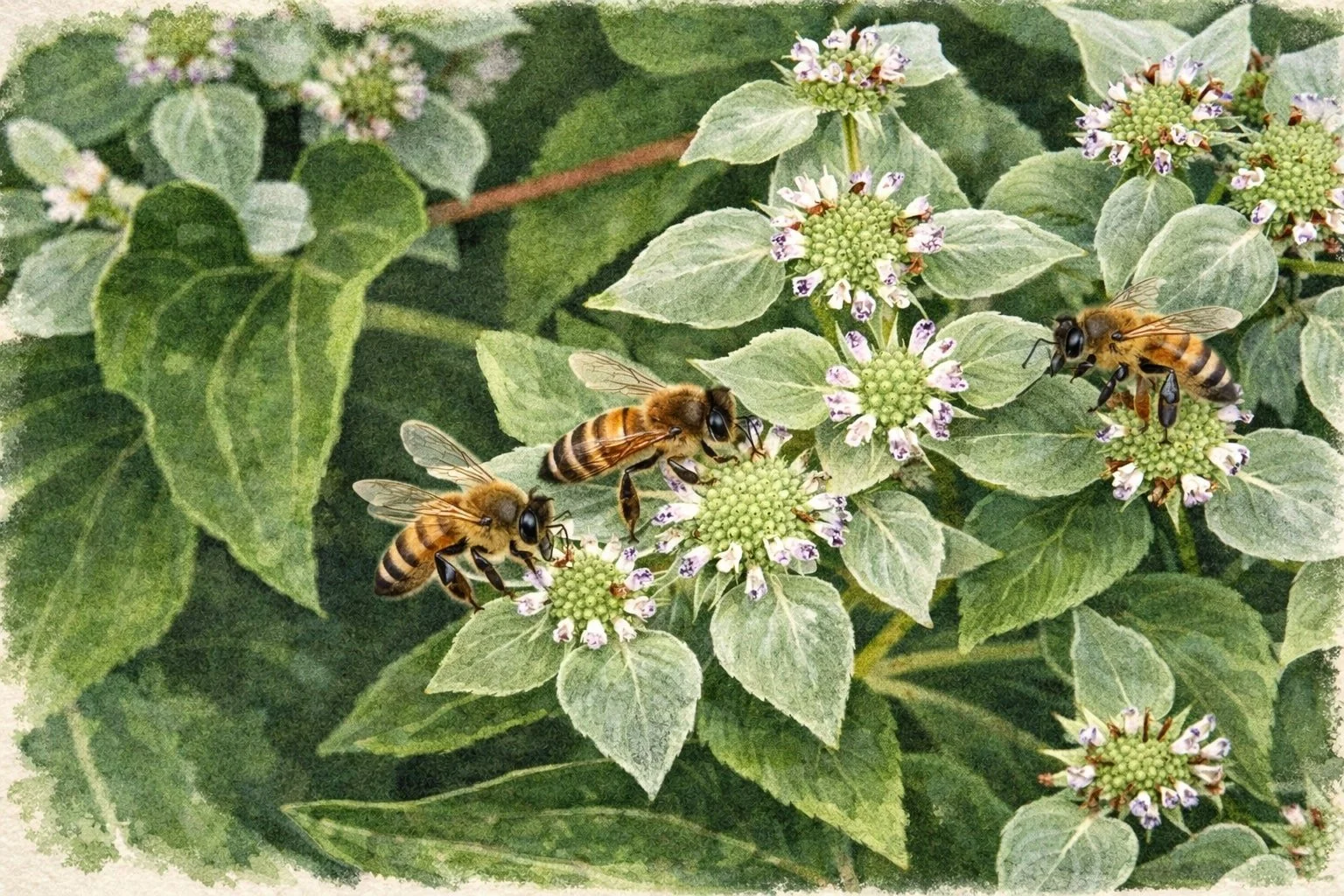 Short-Toothed Mountain Mint | Pycnanthemum muticum 1 gallon