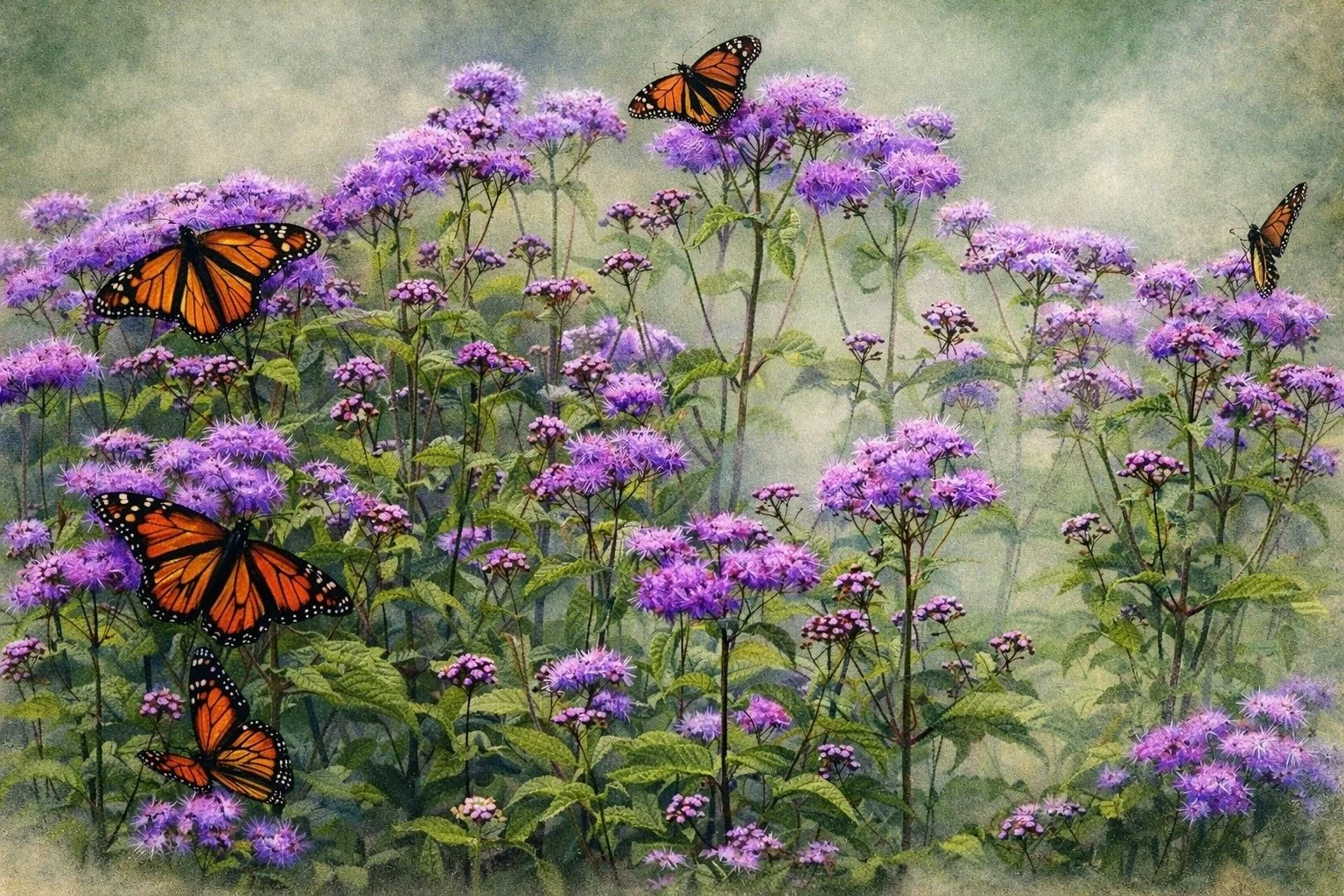 Mist Flower | Eupatorium coelestinum 2 gallon