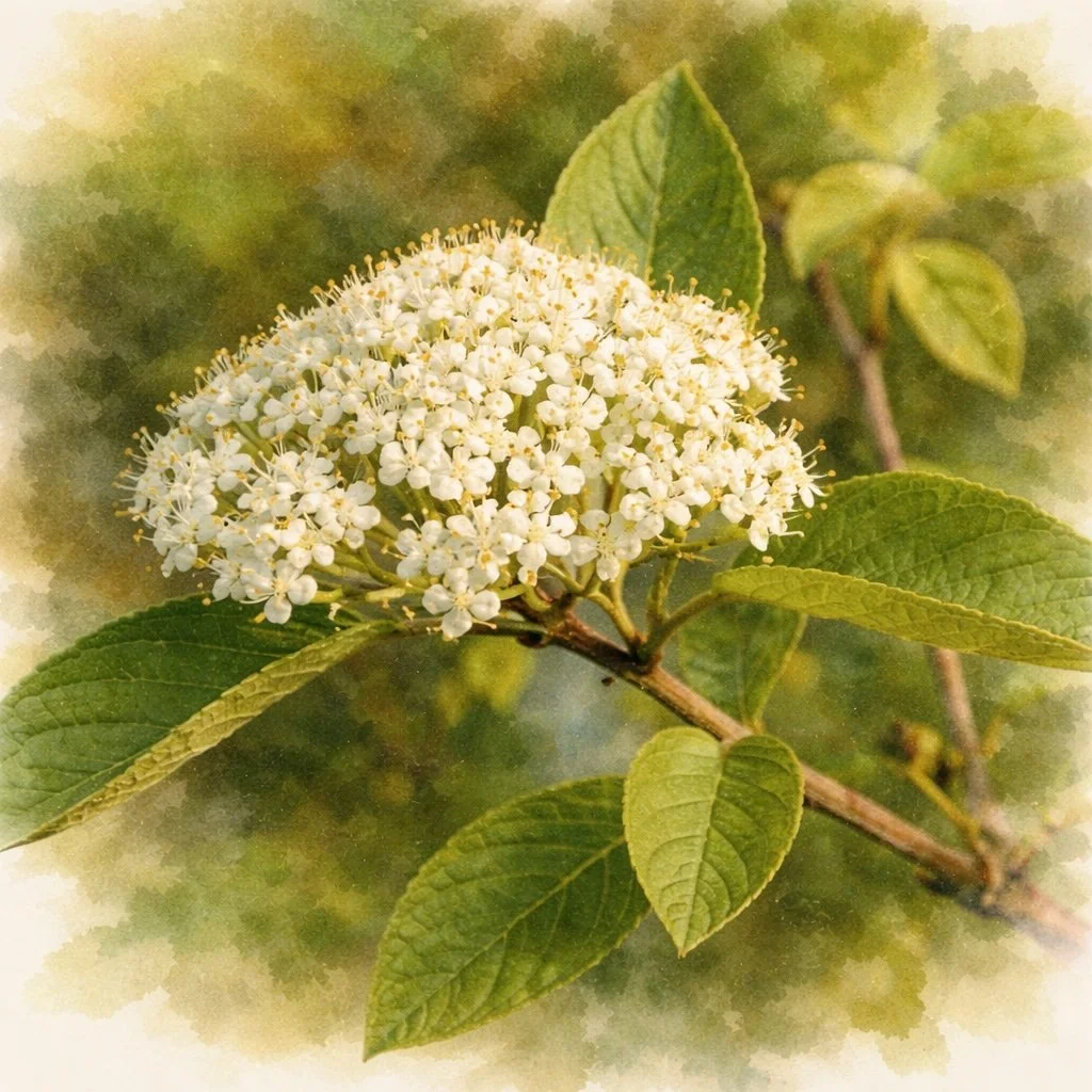 Blackhaw Viburnum | Viburnum prunifolium 3 gallon 18-24'' + tall