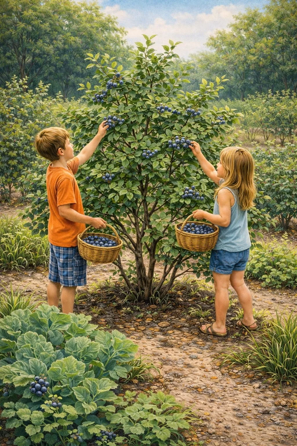 Highbush Blueberry ‘Blue Jay’  | Vaccinium corymbosum 3 gallon 3-4ft tall