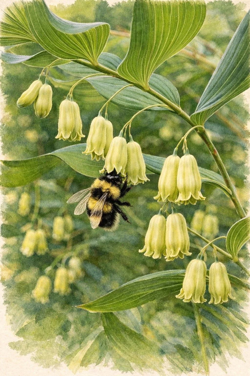 12 Smooth Solomon’s Seal | Polygonatum biflorum (12 quart size plants)