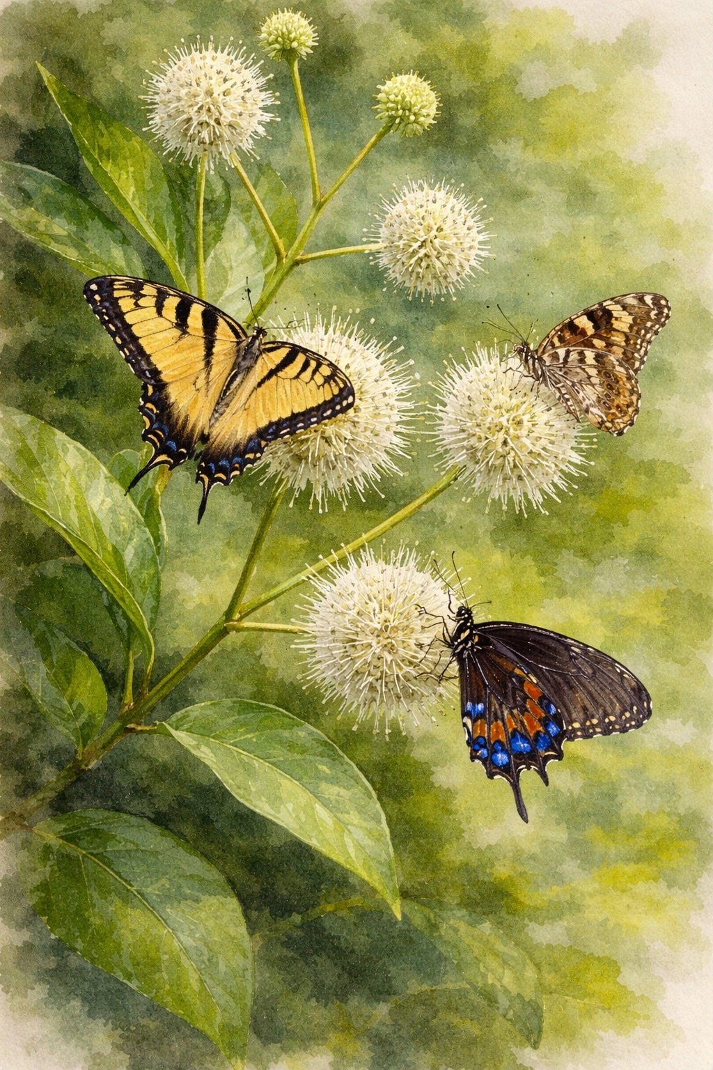 Buttonbush ‘Sugar Shack’  | Cephalanthus occidentalis 3 gallon