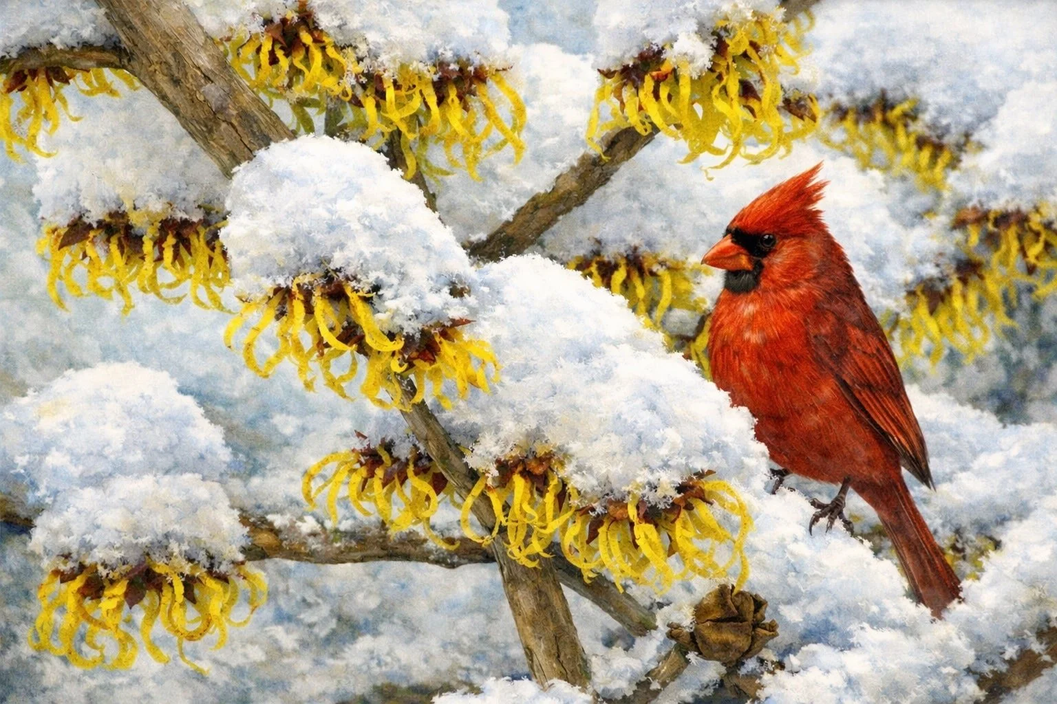 Witch Hazel ‘Winter Champagne’ | Hamamelis virginiana 5 gallon 3-4' tall