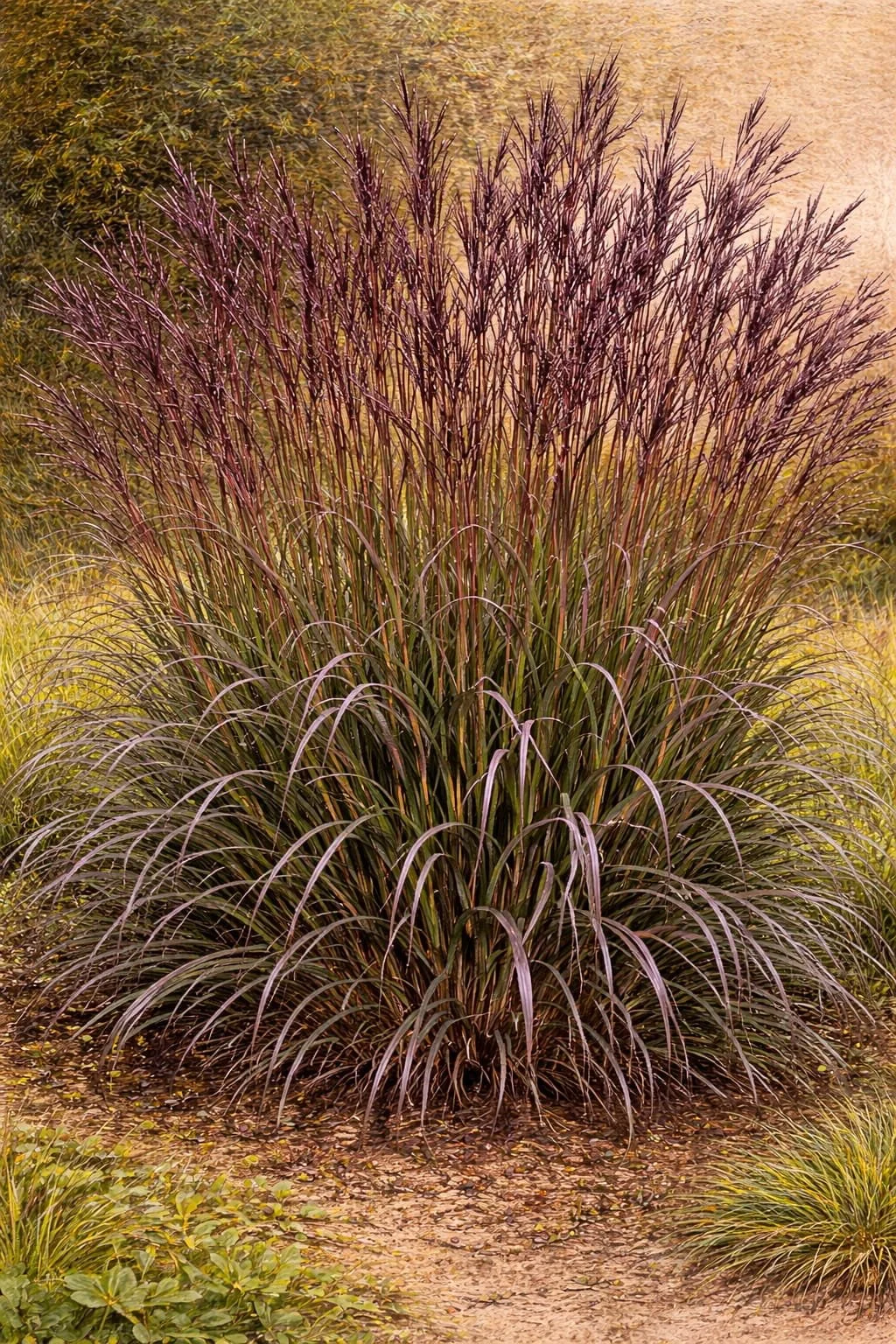 'Blackhawks' Big Bluestem | Andropogon gerardii  2 gallon