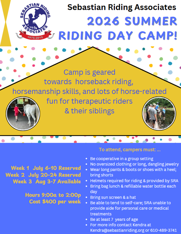 2026 Summer Riding Day Camps