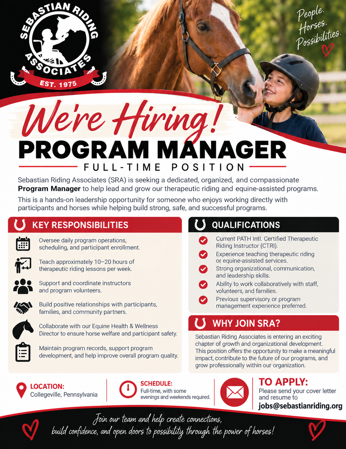 We’re Hiring