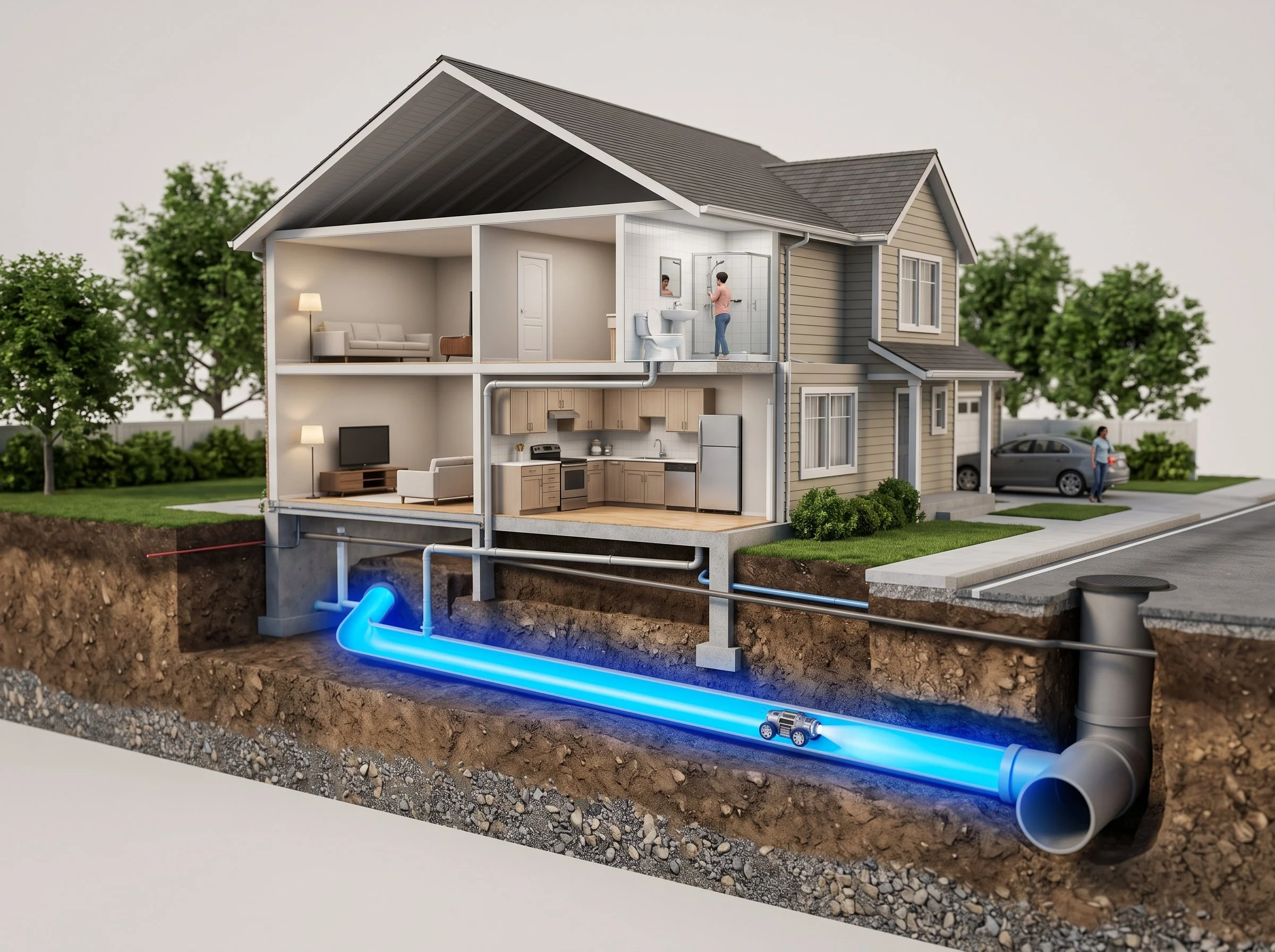 Why Every Homebuyer Should Get a Sewer Scope Inspection Before Buying a Home Over 10 Years Old