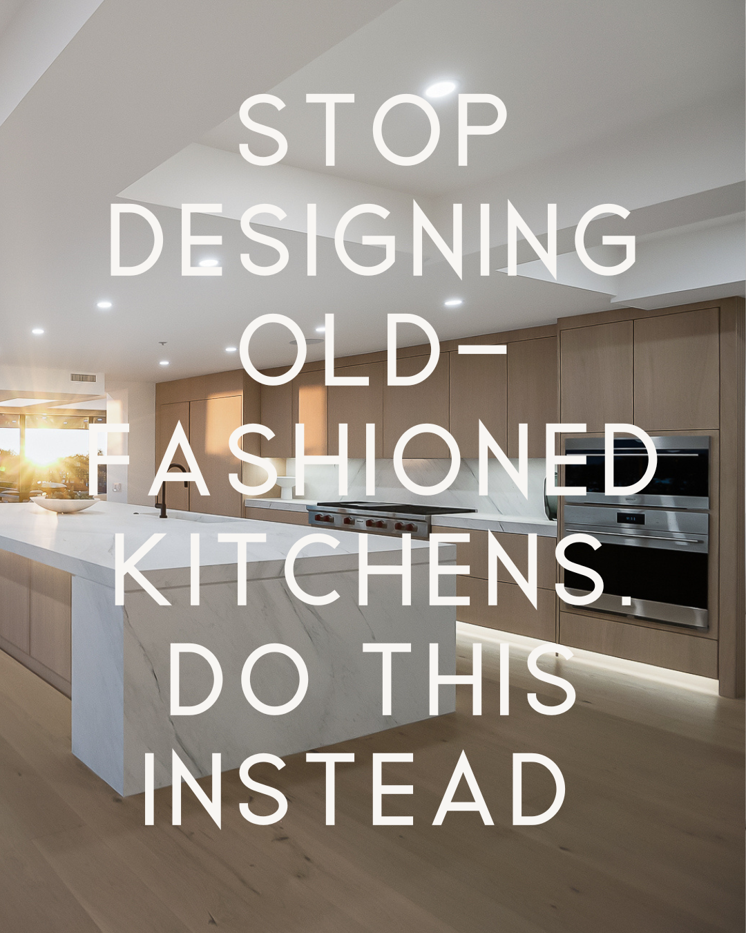 custom white oak kitchen cabinets in Scottsdale
