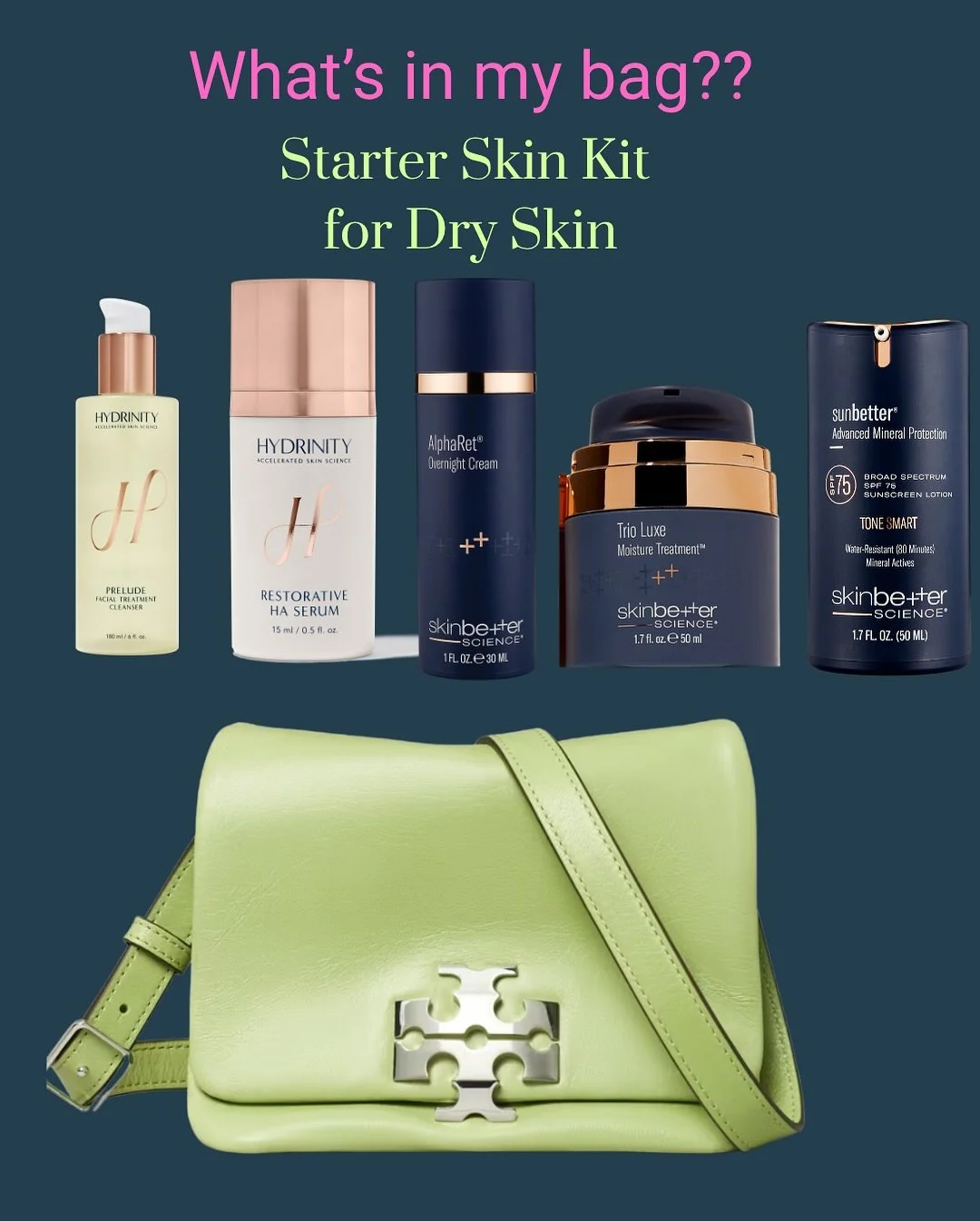 As a &ldquo;crispy&rdquo; skin girlie myself, I live and breathe these products. These are all my Ride or Die products. 

The exquisite Prelude cleanser by Hydrinity. Leaves my skin clean but not stripped. 

Restorative HA serum&hellip;.wow what a lu