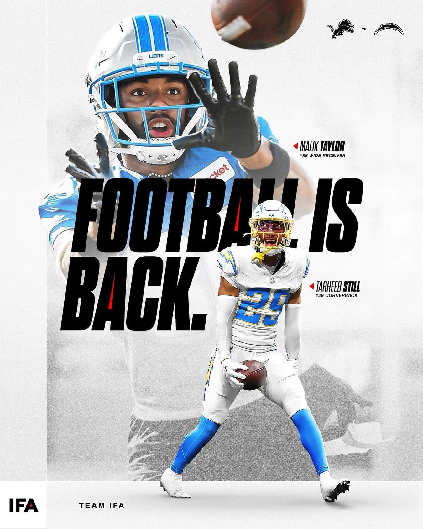 Football is back with @malikktaylor and @tarheeb_ ‼️

Tune in to the NFL Hall Of Game game at 8 PM ET/7 PM CT #MakeItKnown