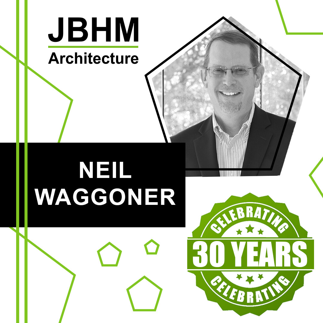 Please help us congratulate Neil Waggoner for 30 years with JBHM Architecture. Neil is an Associate at JBHM and works in our Columbus Office. #OURTEAM  #Architecture