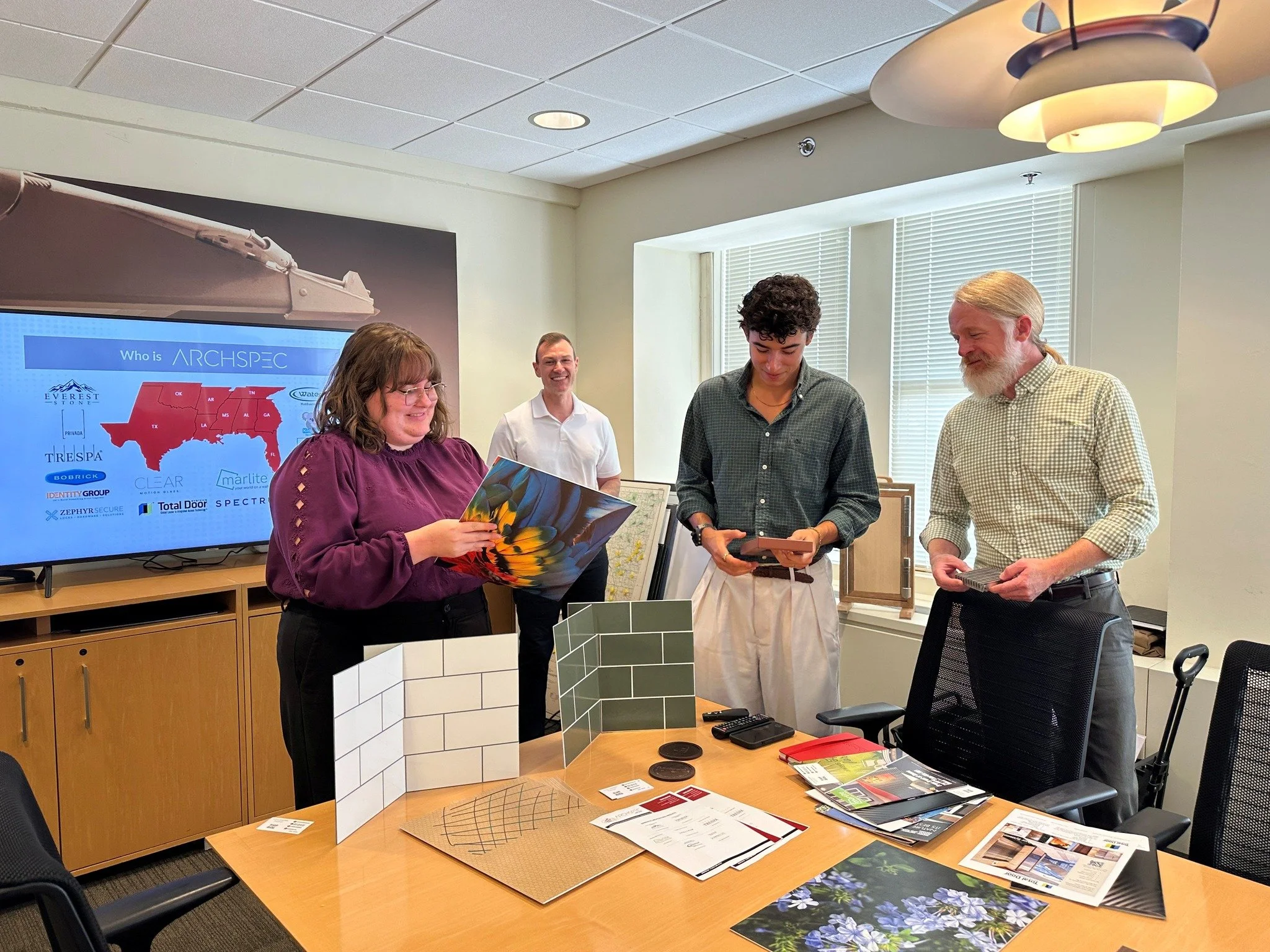 Big thanks to Shane Mouton and @archspec  for hosting a great Lunch &amp; Learn at JBHM Architecture today! We appreciate the opportunity to stay informed on the latest products and innovations. Always a pleasure learning with our industry partners!